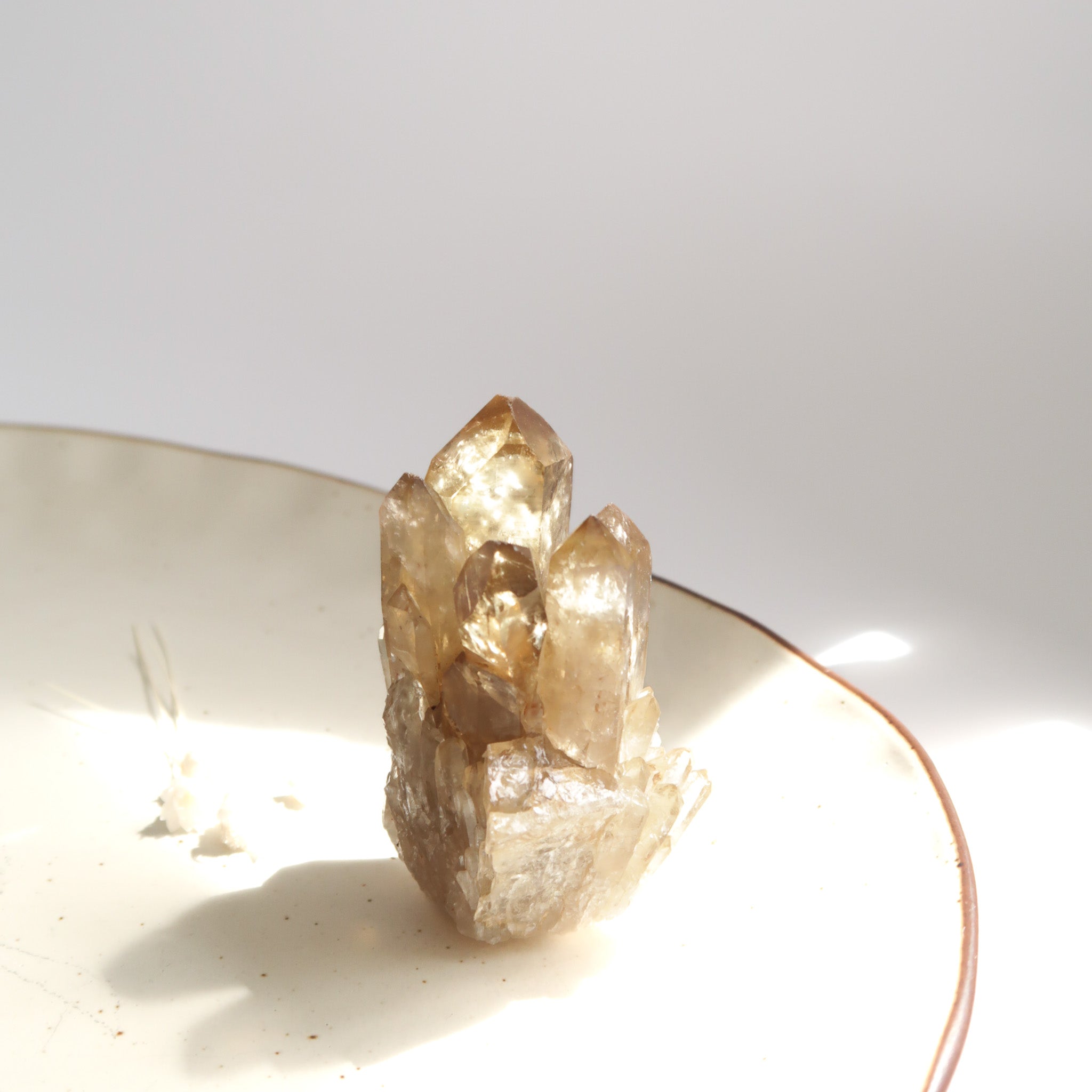 Kundalini Quartz Natural Citrine