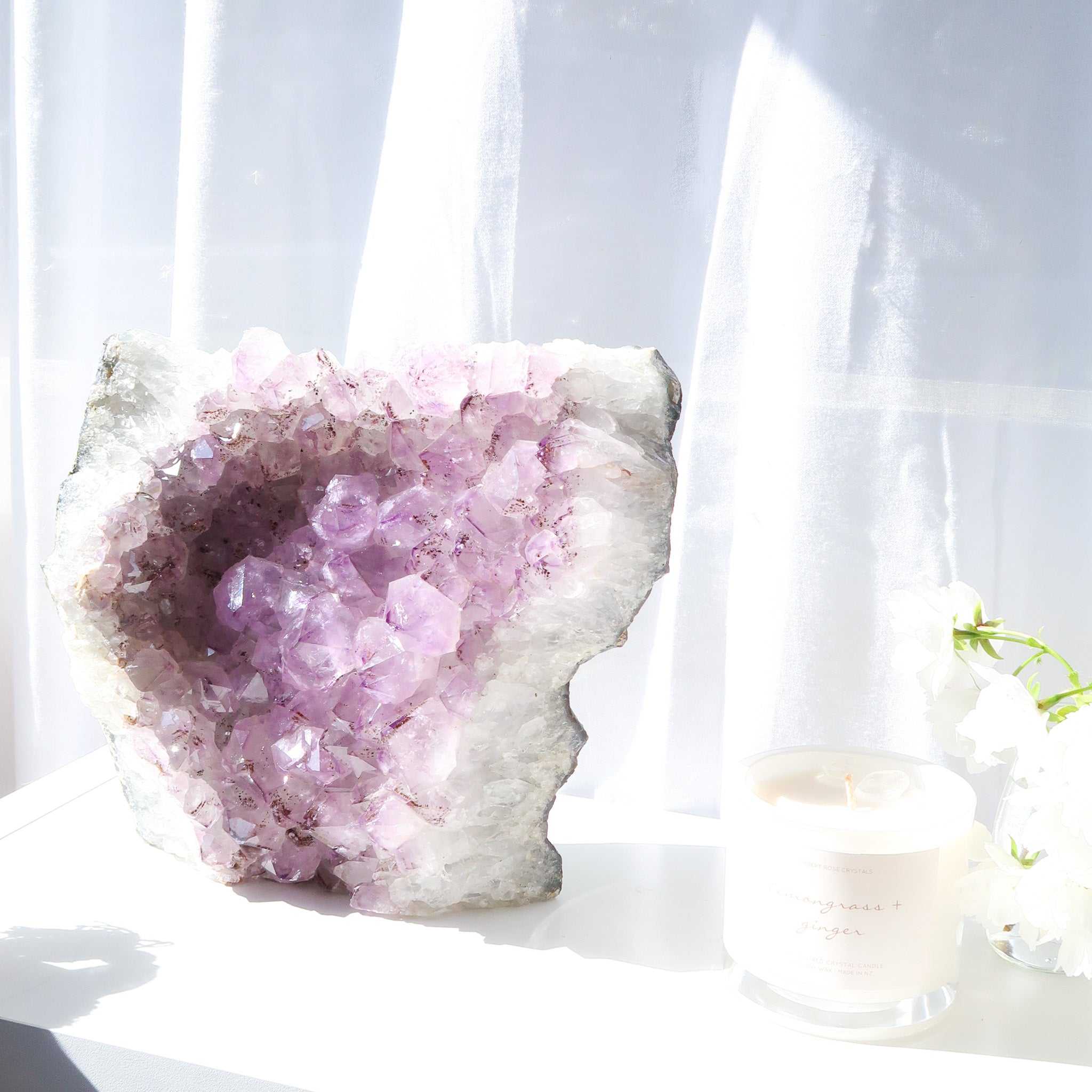 Amethyst Cluster | Cut Base