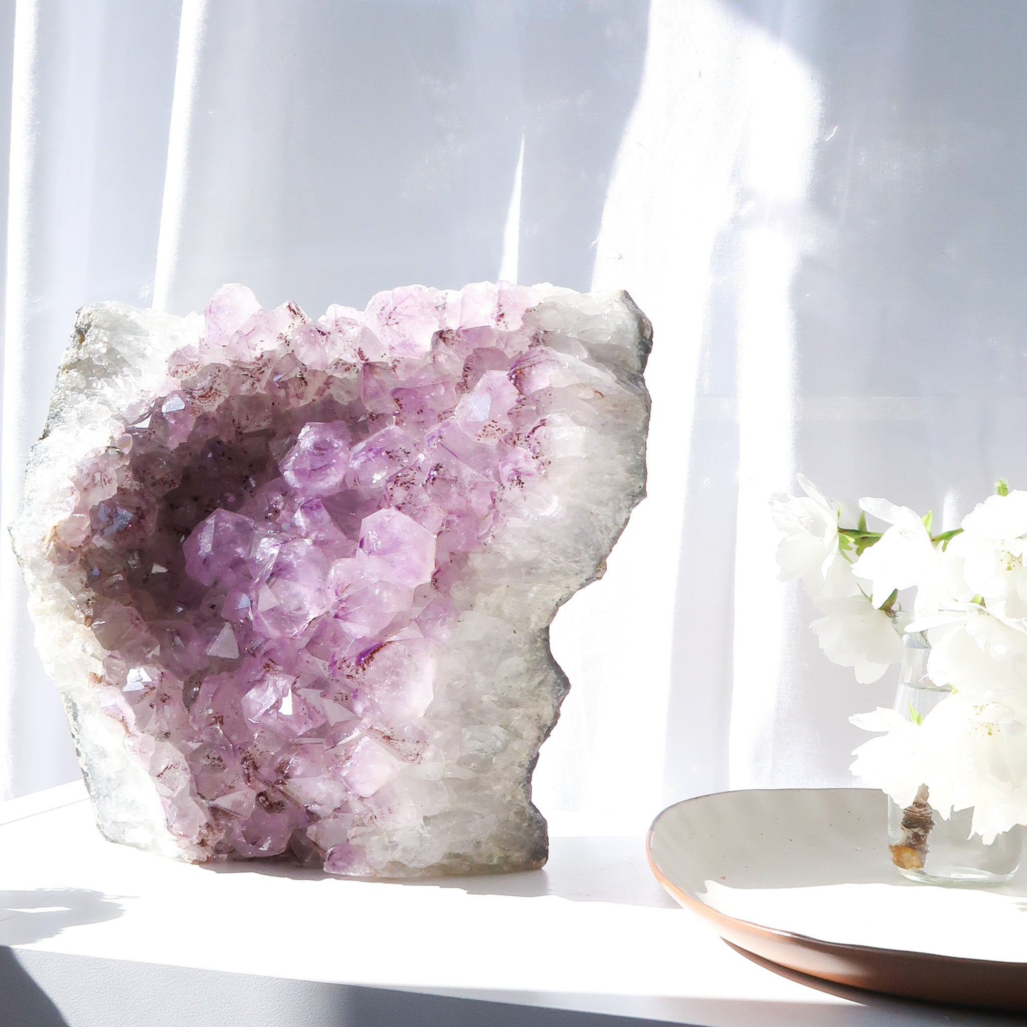 Amethyst Cluster | Cut Base