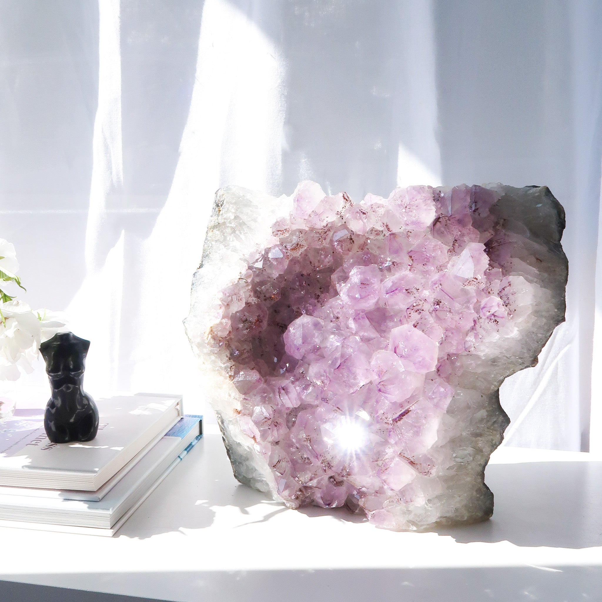 Amethyst Cluster | Cut Base