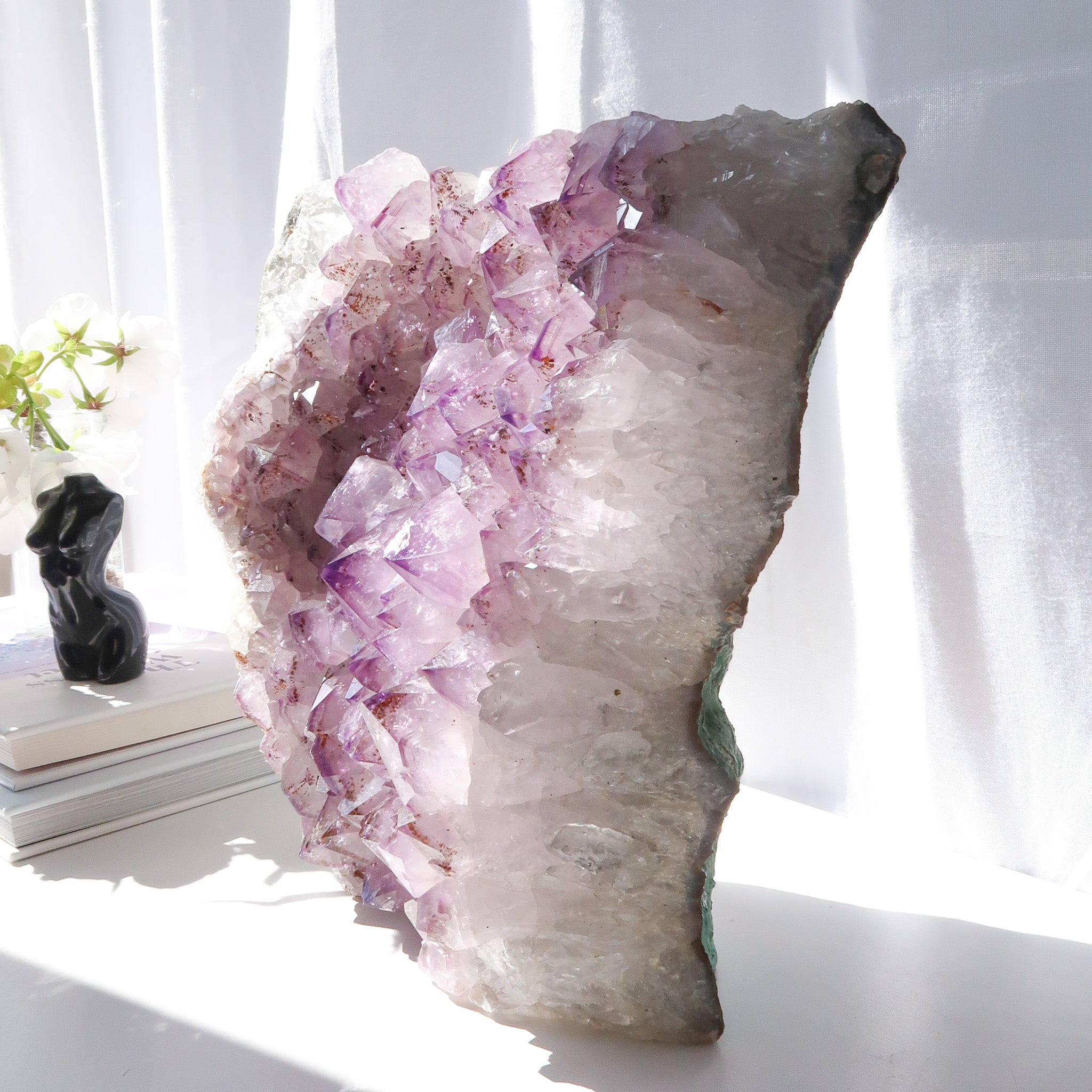 Amethyst Cluster | Cut Base