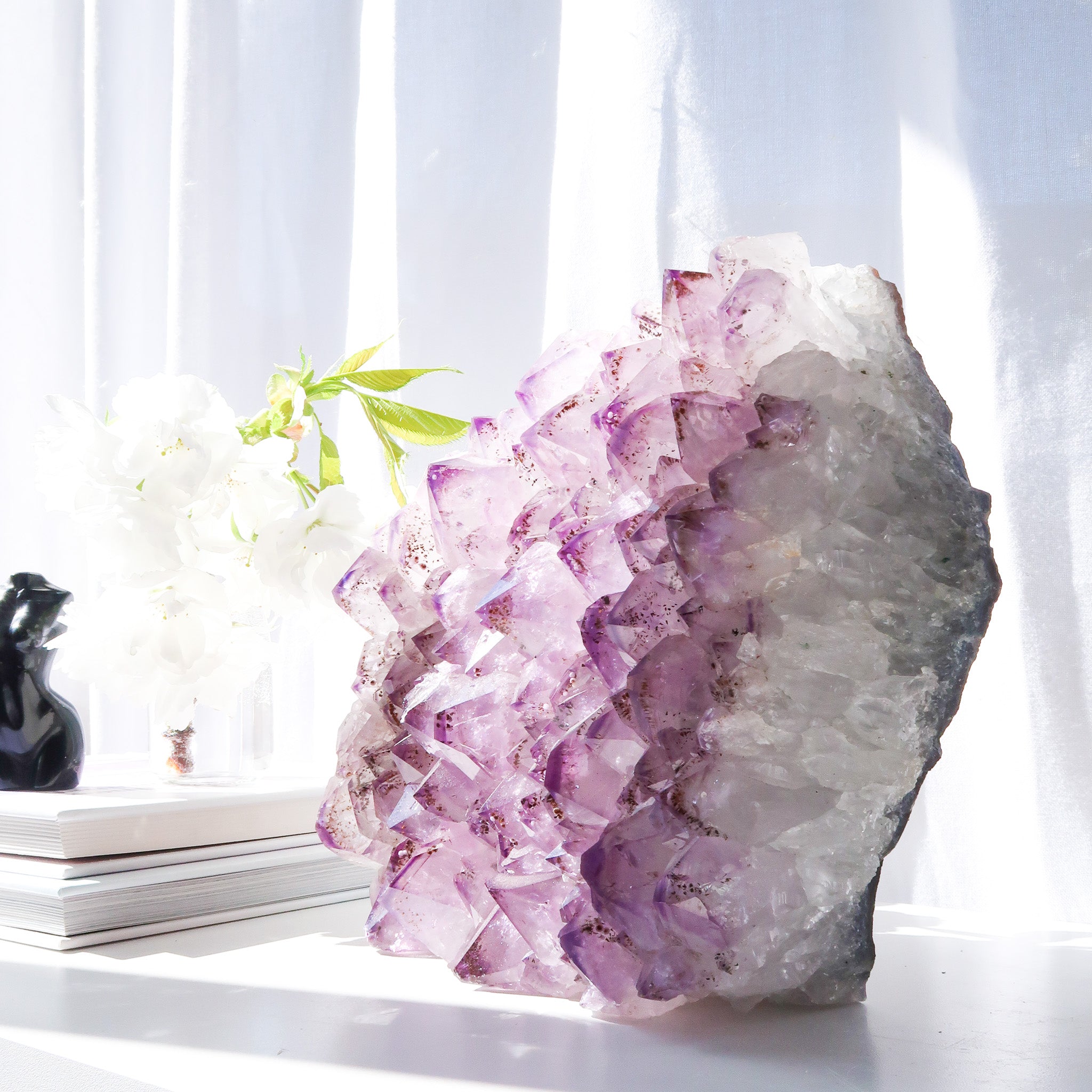Amethyst Cluster | Cut Base