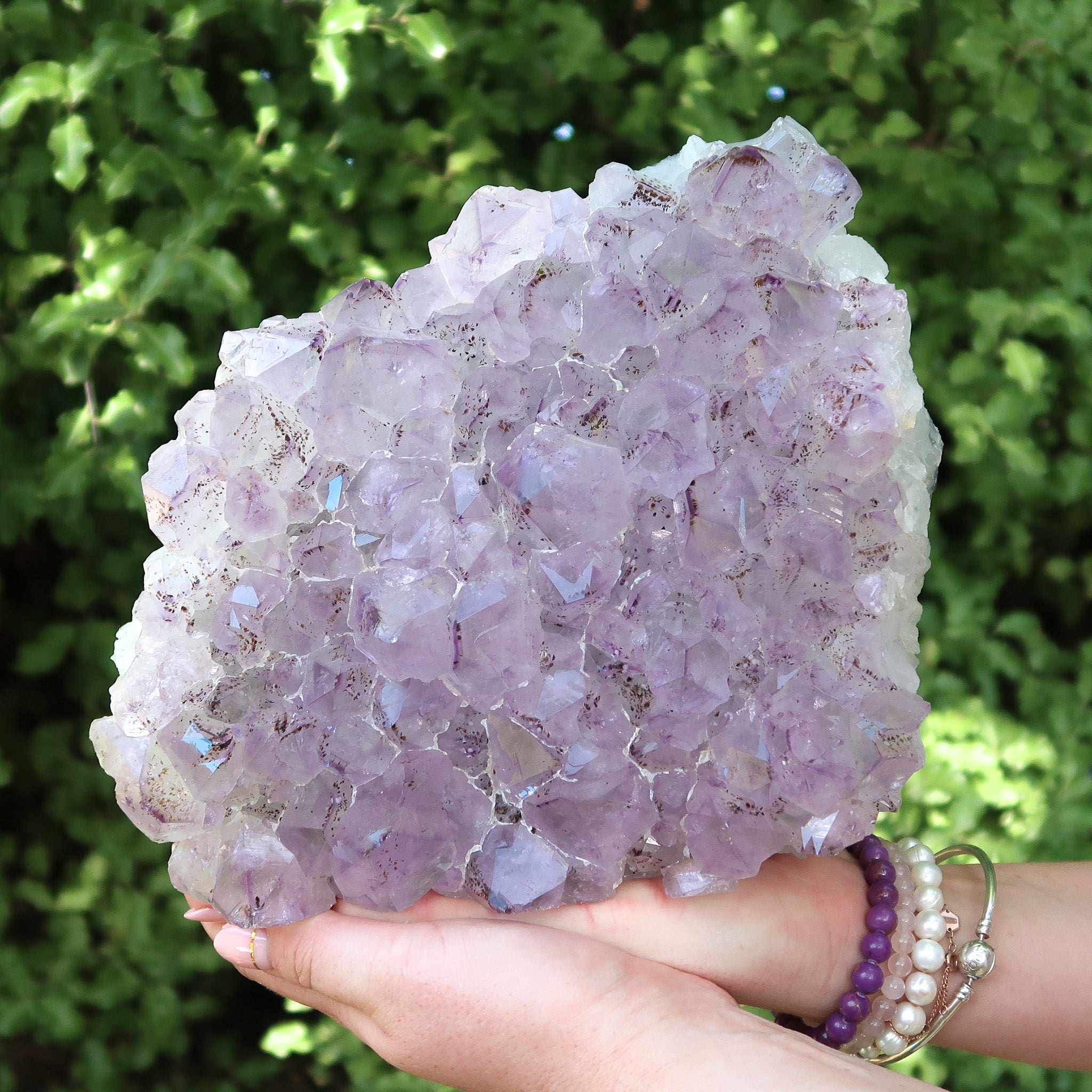Amethyst Cluster | Cut Base