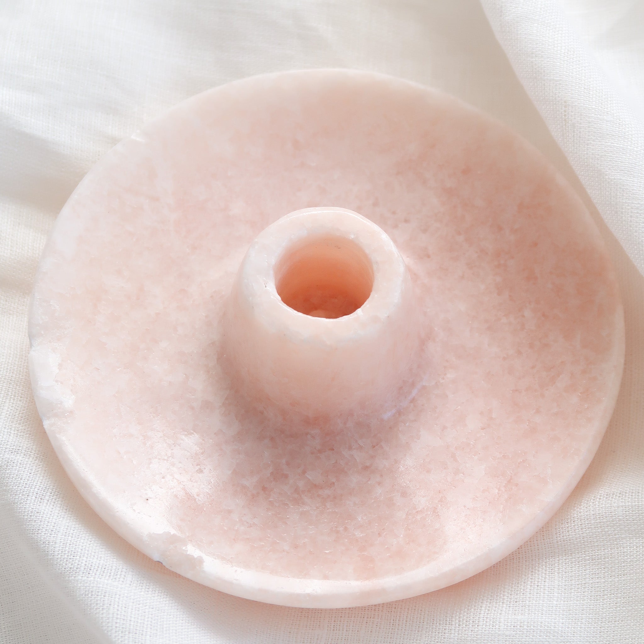 Pink Onyx Palo Santo/Incense Holder - DAMAGED - DISCOUNTED