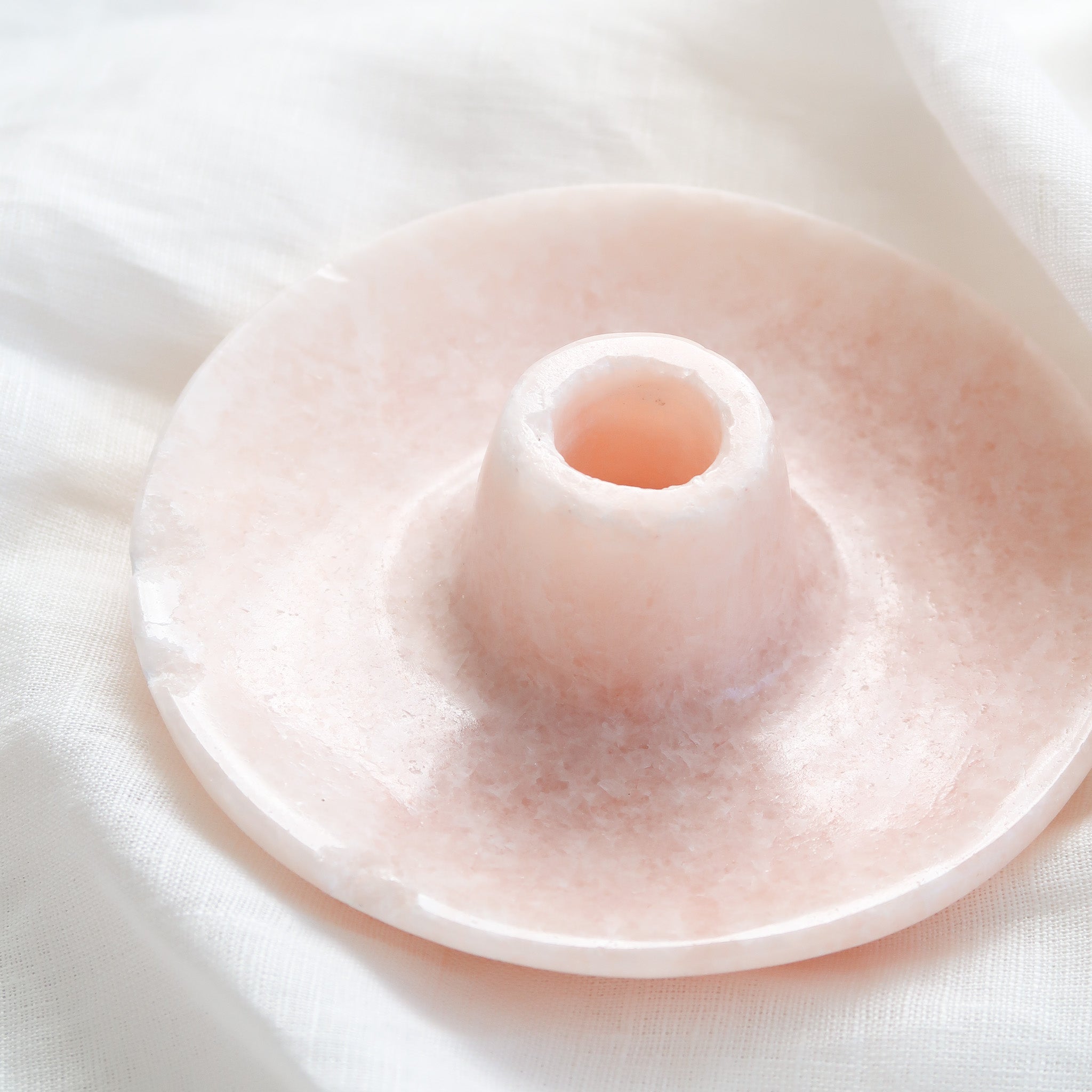 Pink Onyx Palo Santo/Incense Holder - DAMAGED - DISCOUNTED