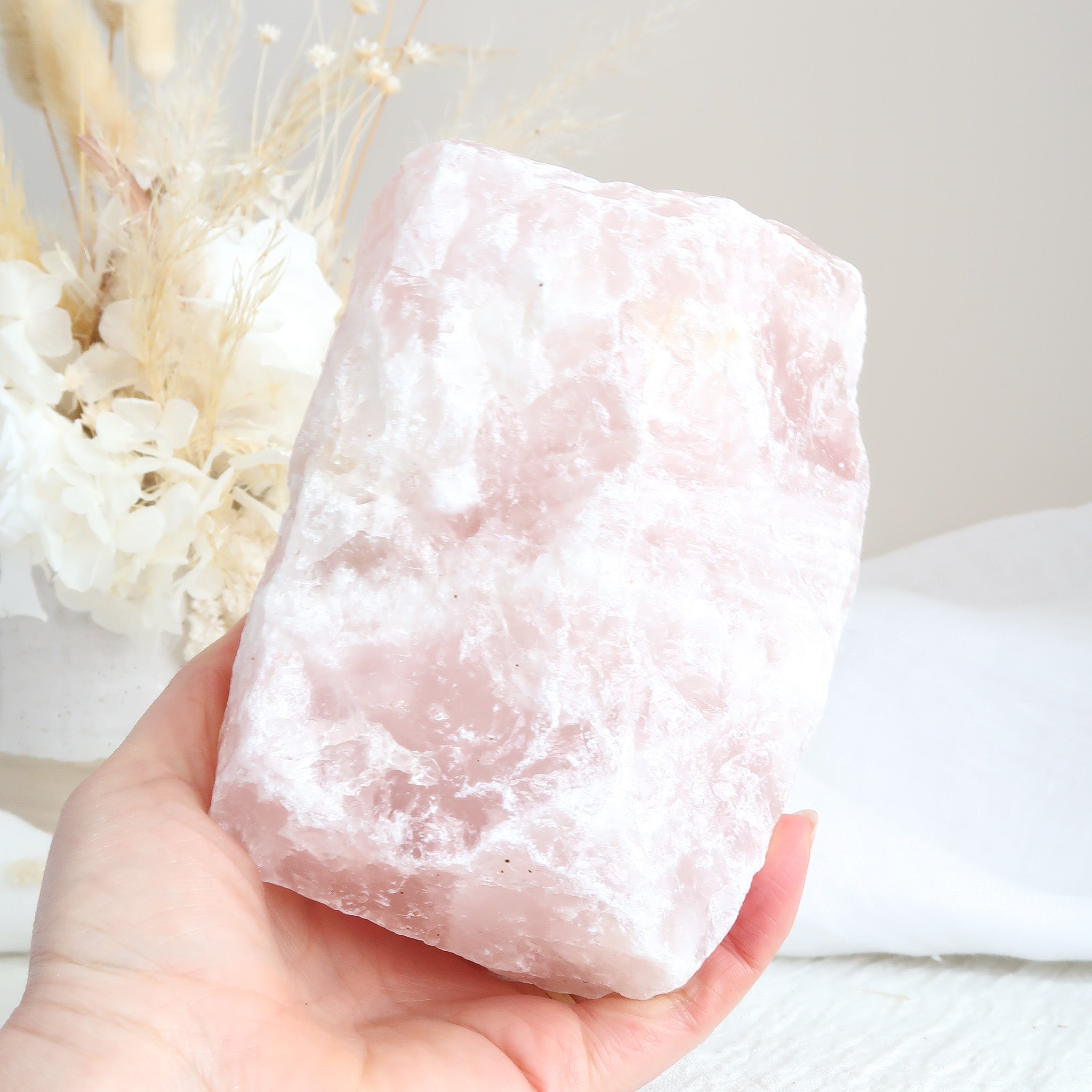Rose Quartz Raw | Large