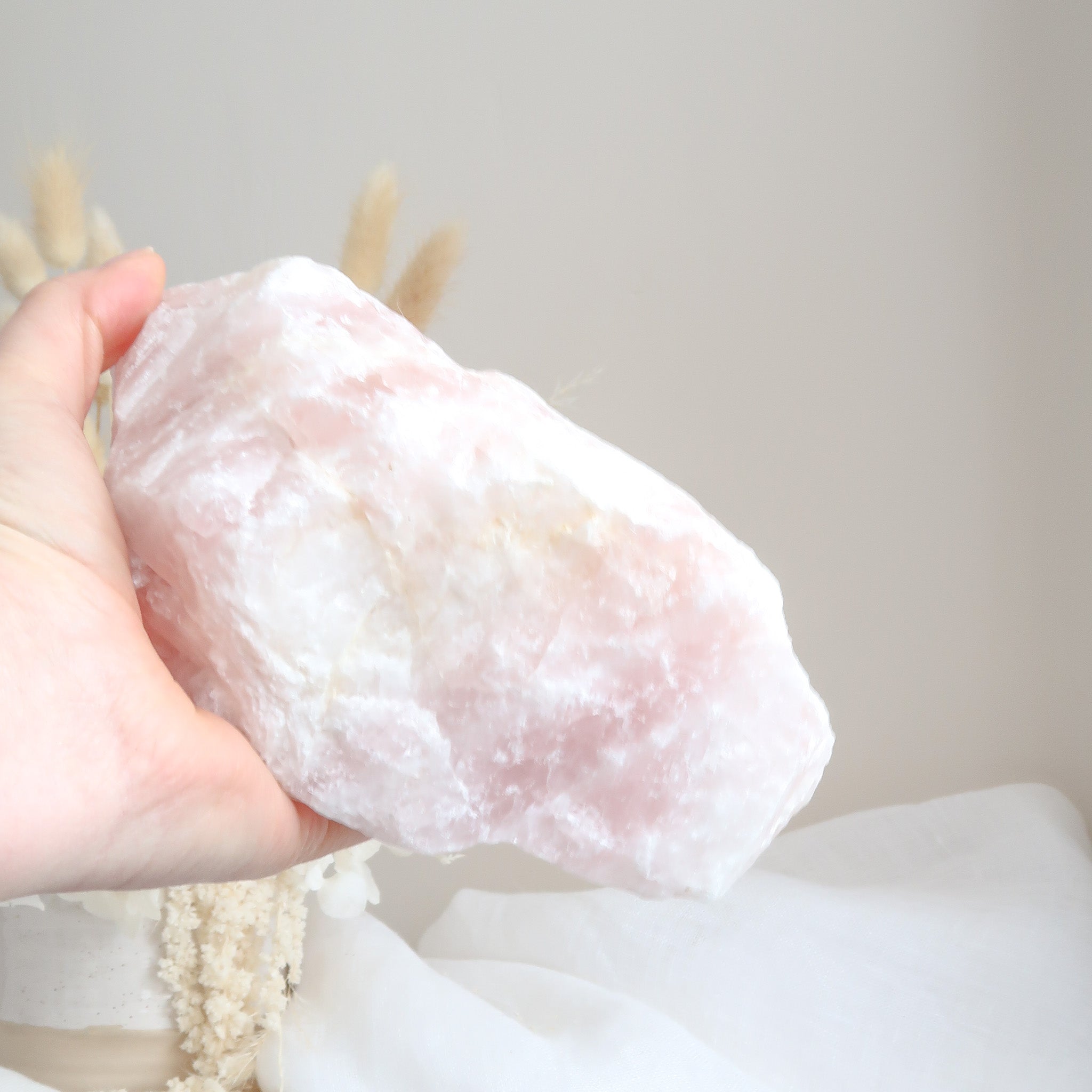 Rose Quartz Raw | Large