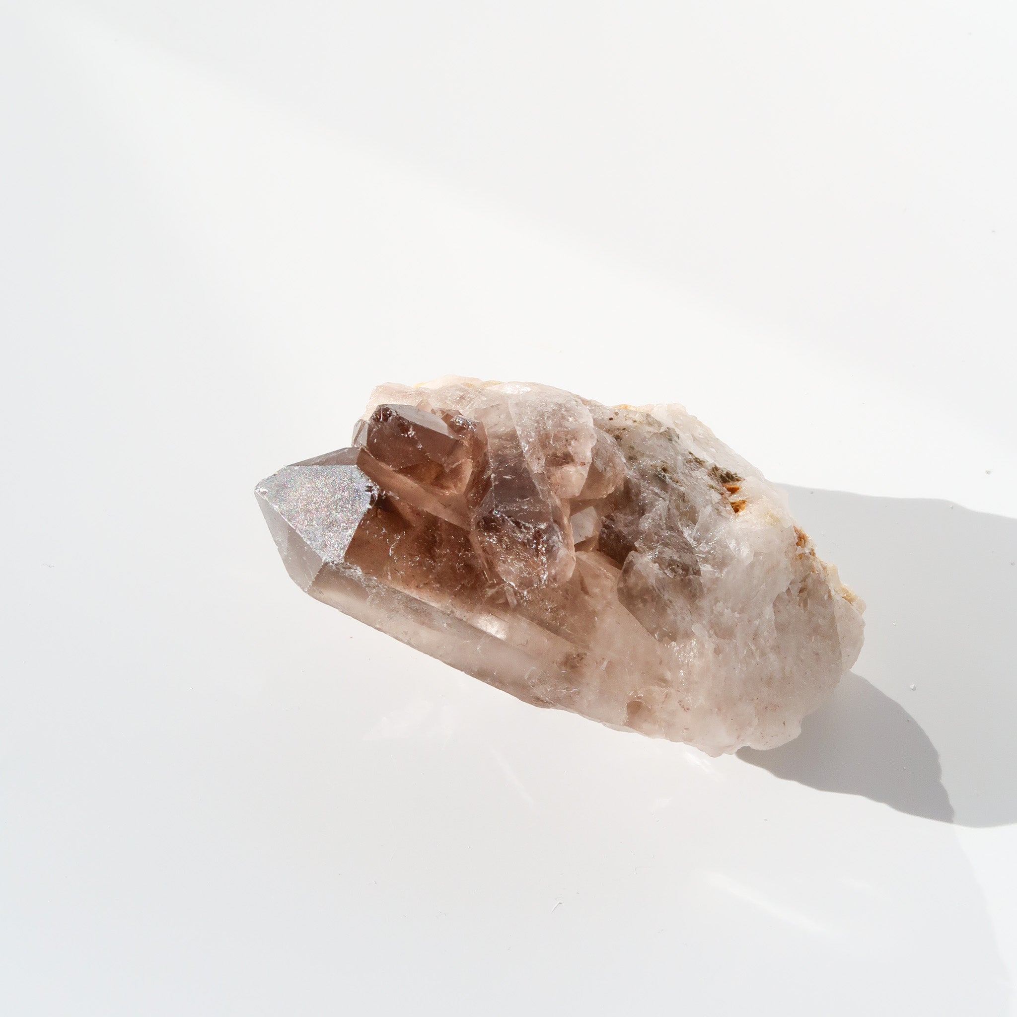 Smoky Quartz Cluster
