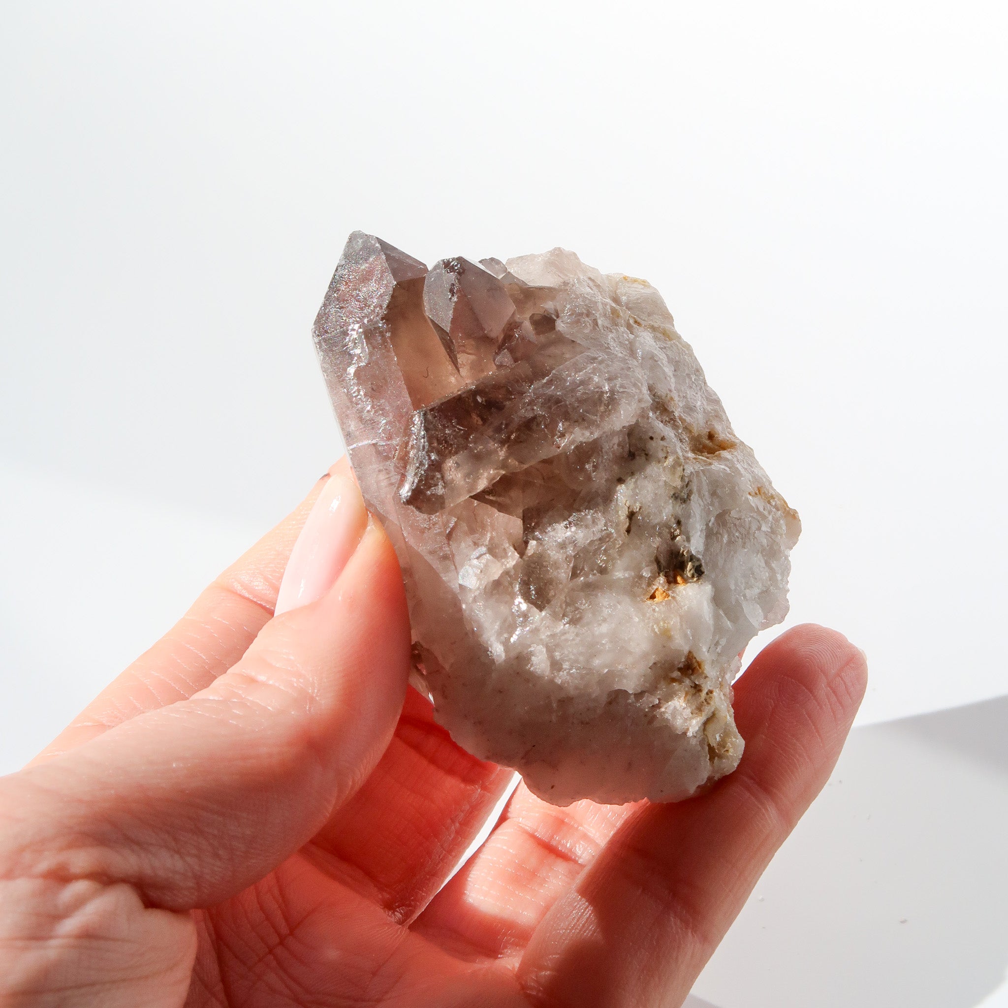 Smoky Quartz Cluster