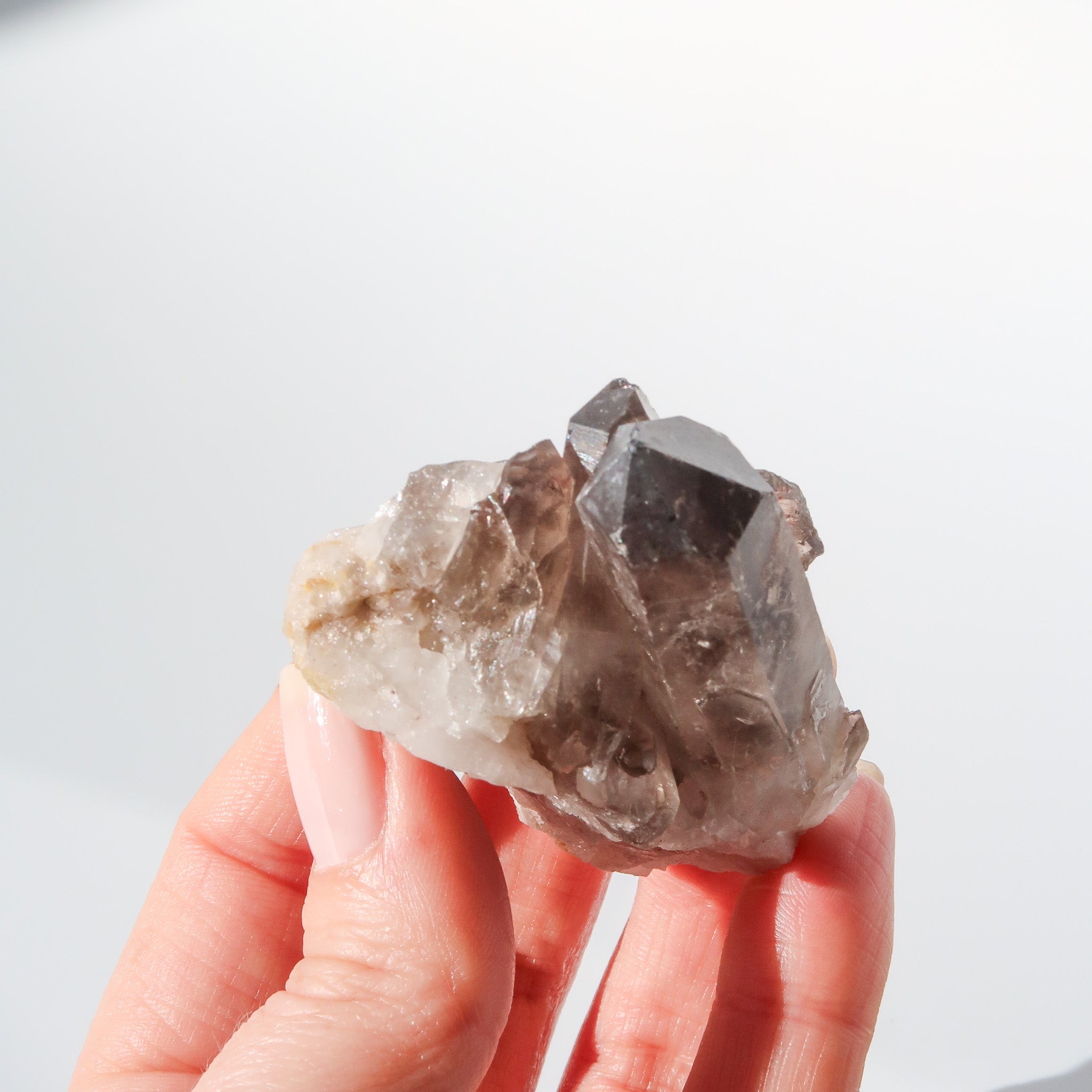 Smoky Quartz Cluster