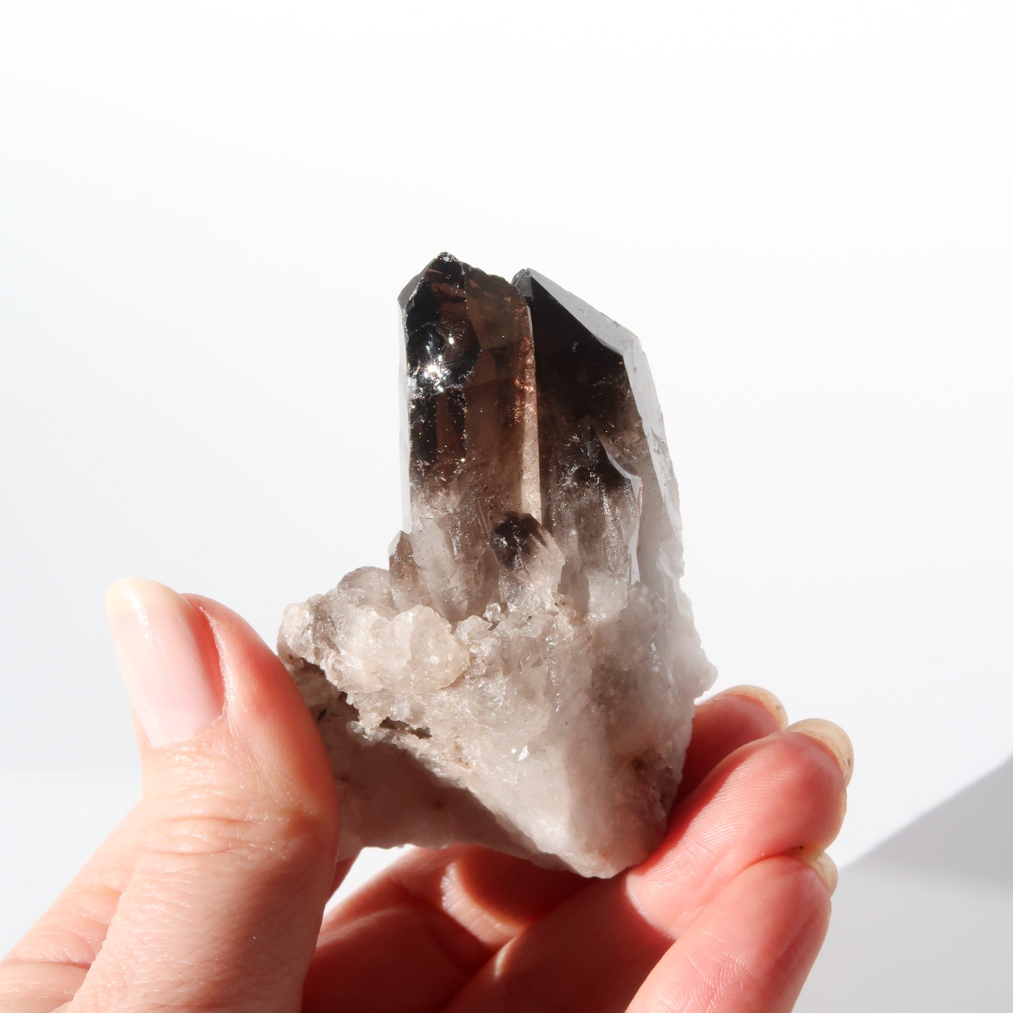Smoky Quartz Cluster