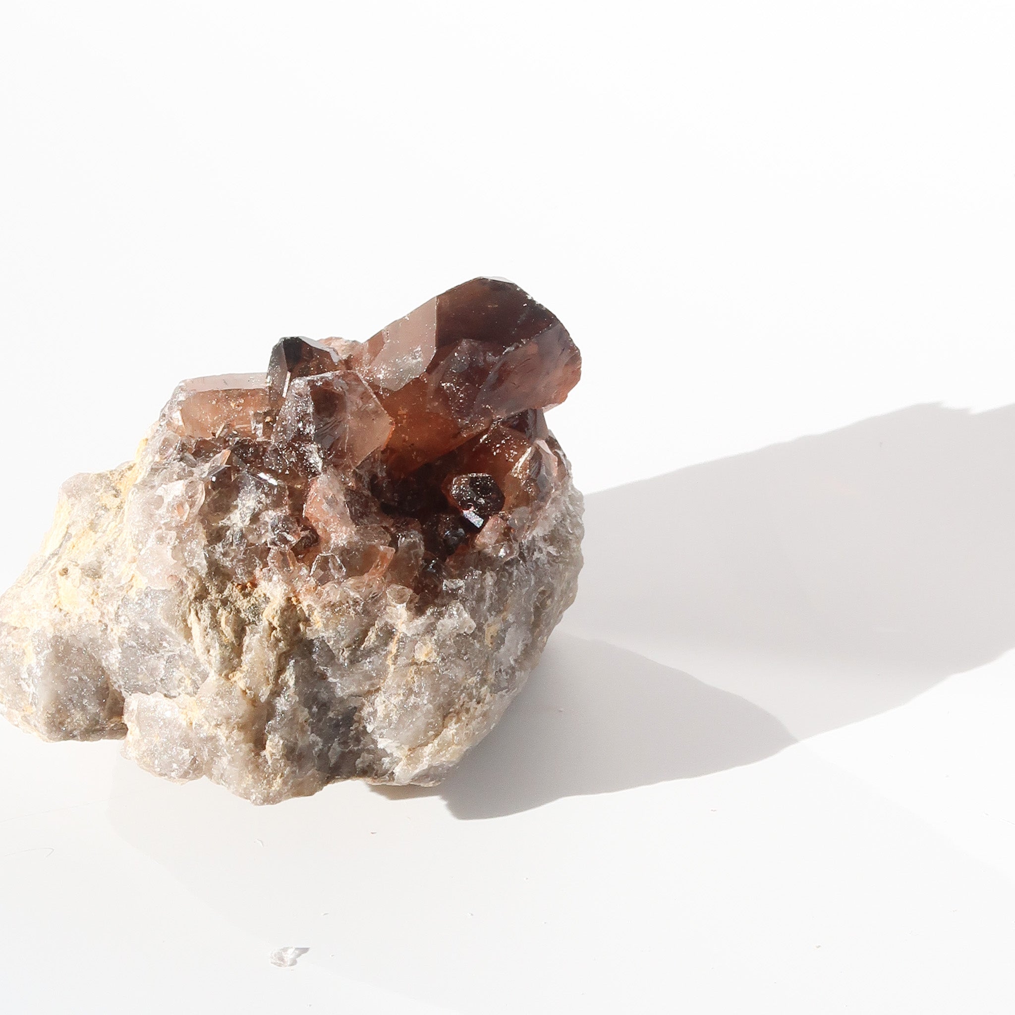Smoky Quartz Cluster