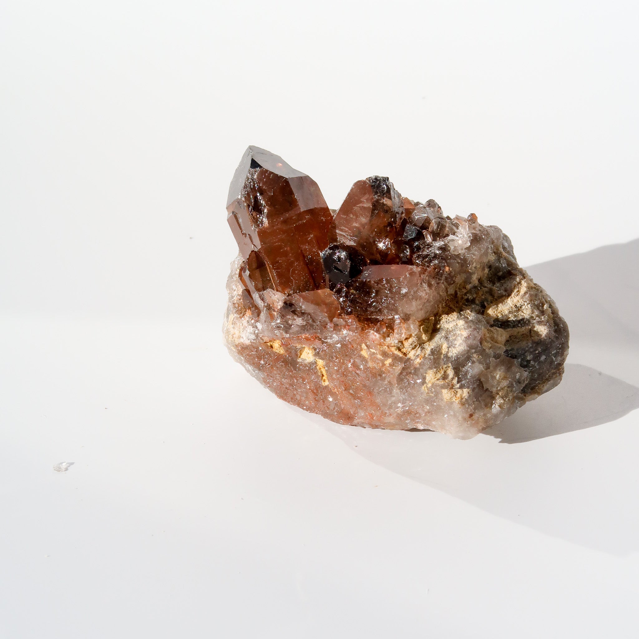 Smoky Quartz Cluster