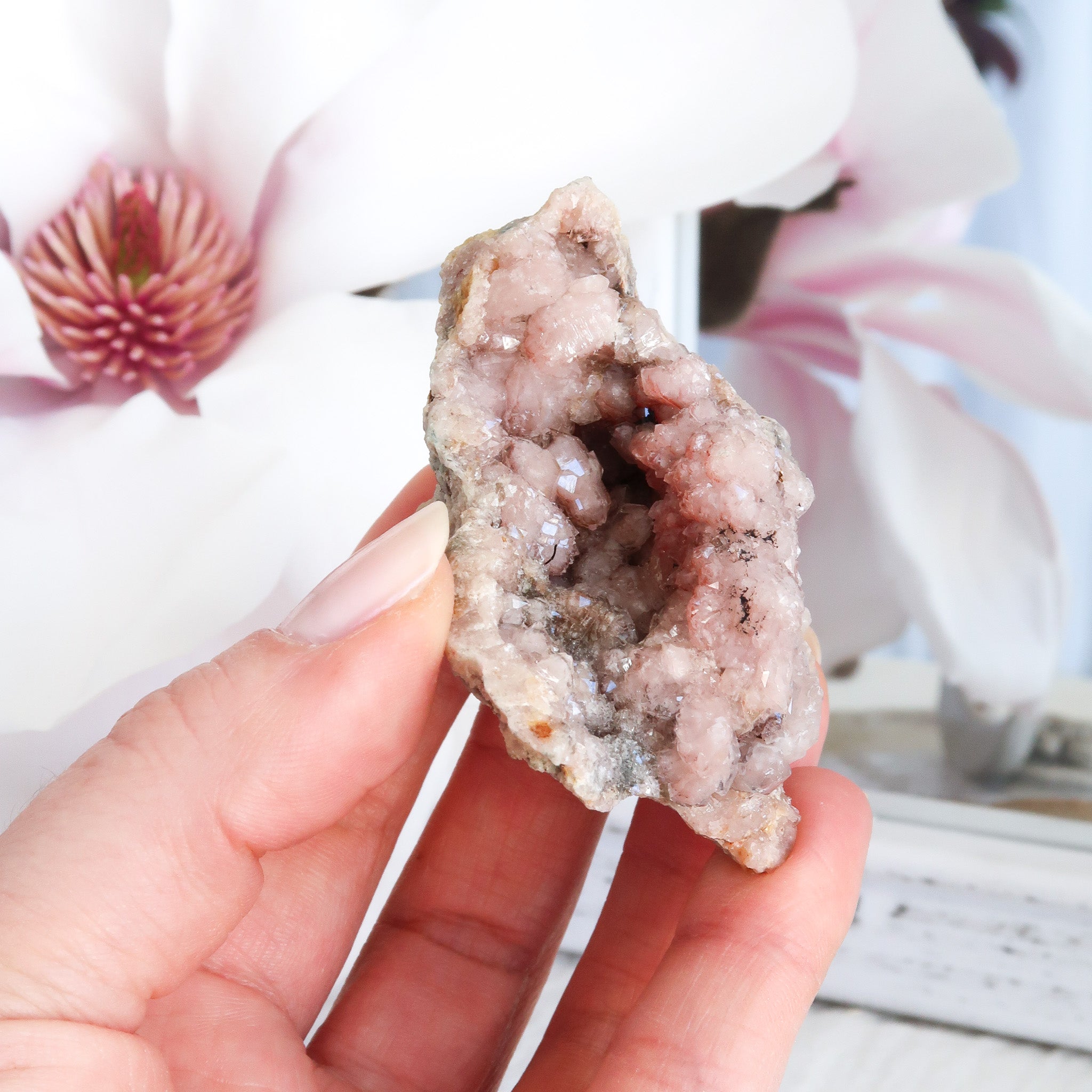 Pink Amethyst Cluster