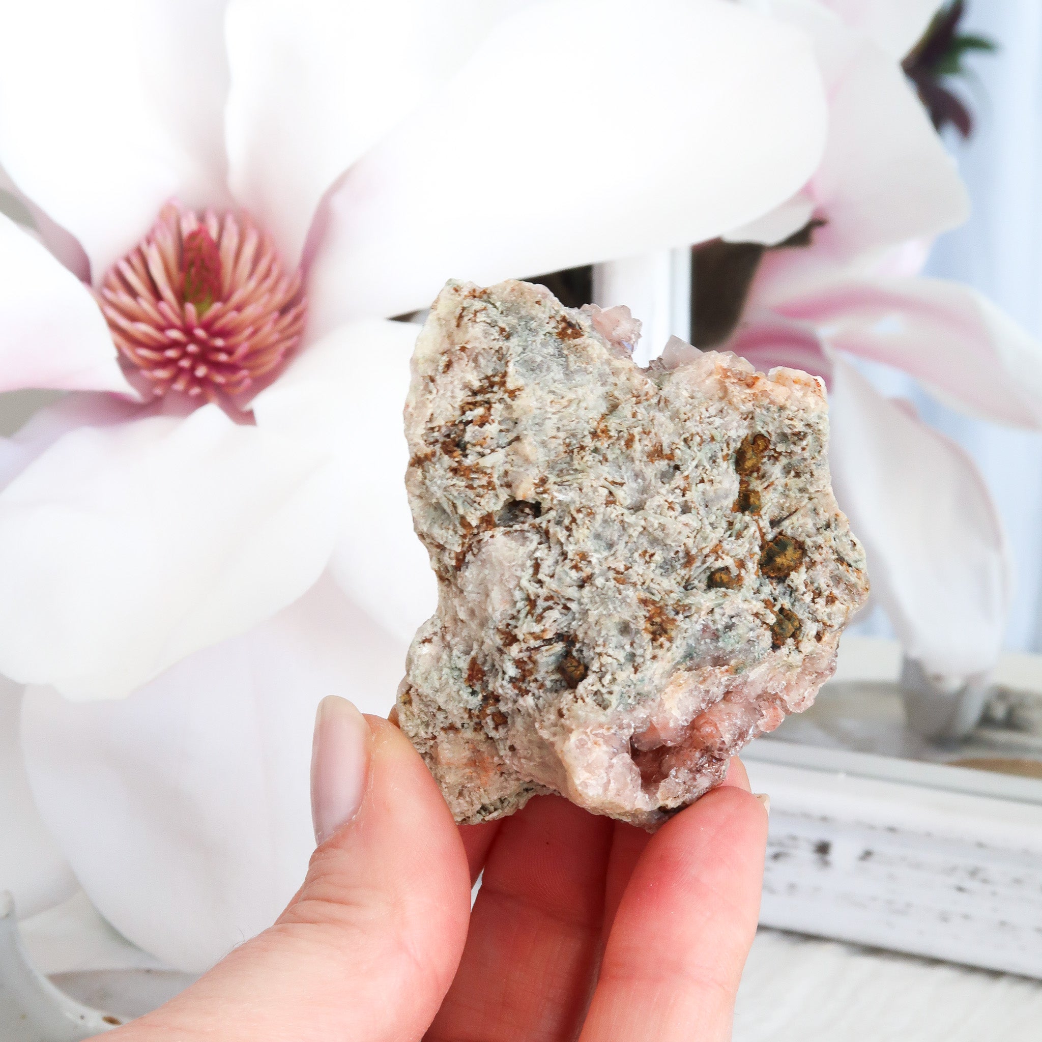 Pink Amethyst Cluster