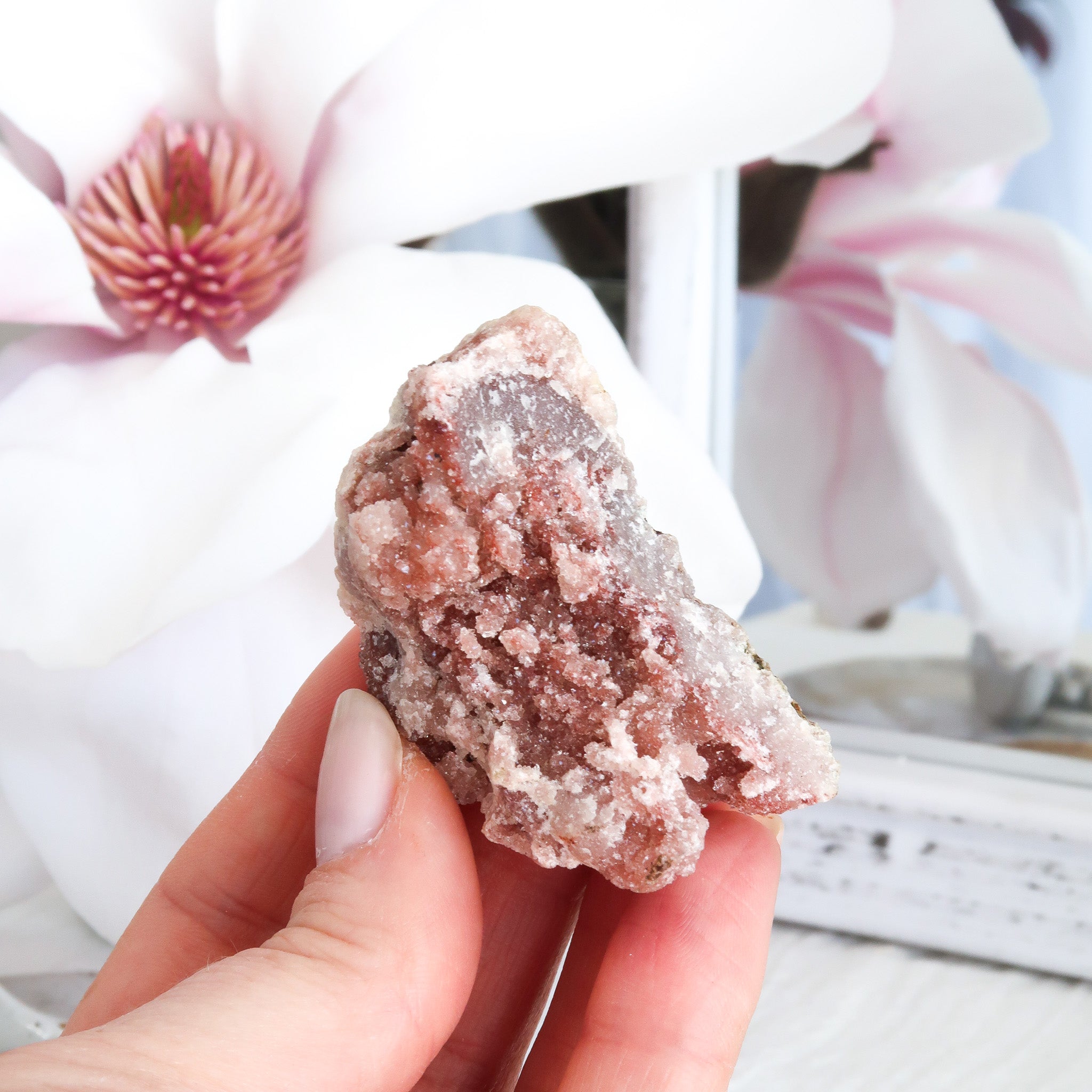 Pink Amethyst Cluster