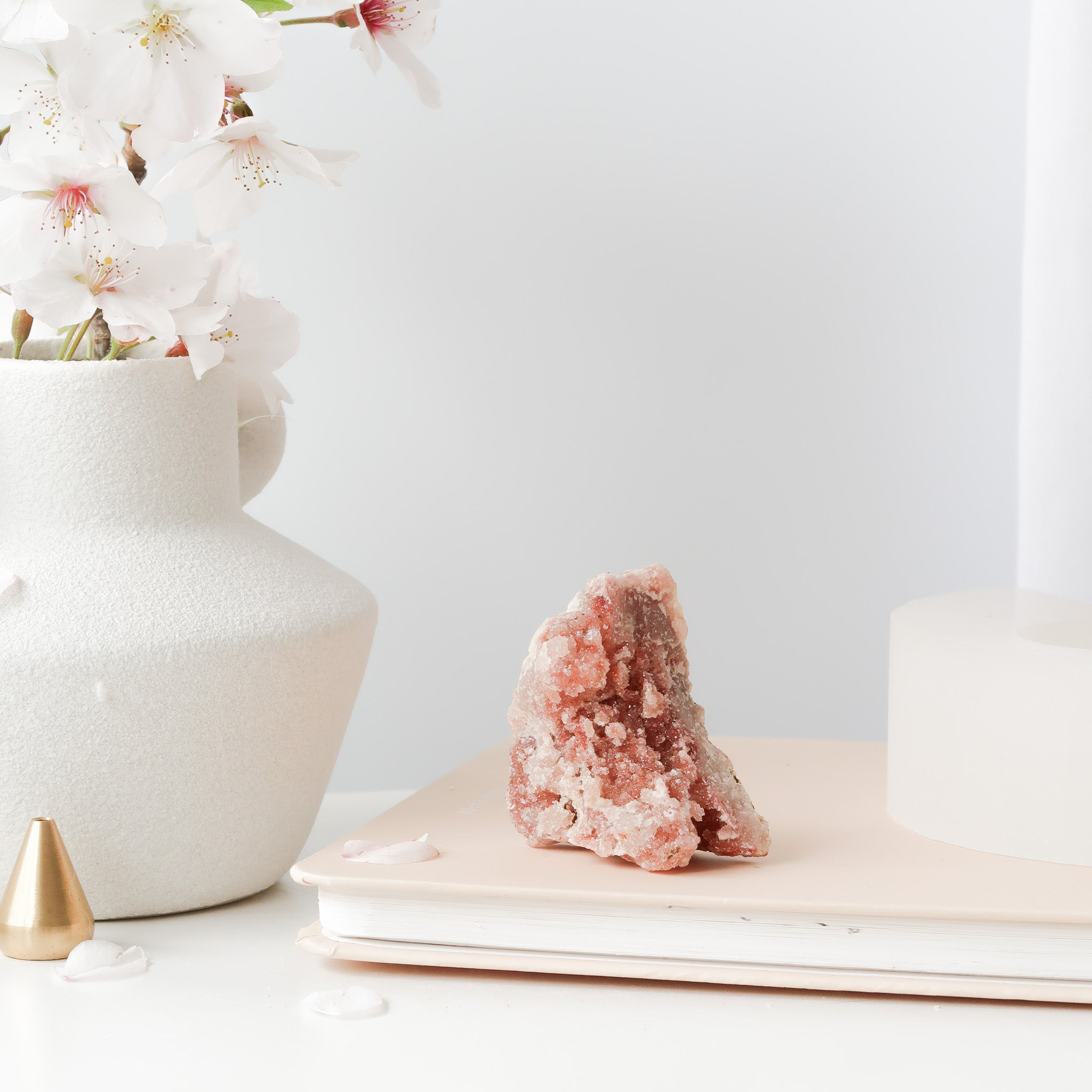 Pink Amethyst Cluster