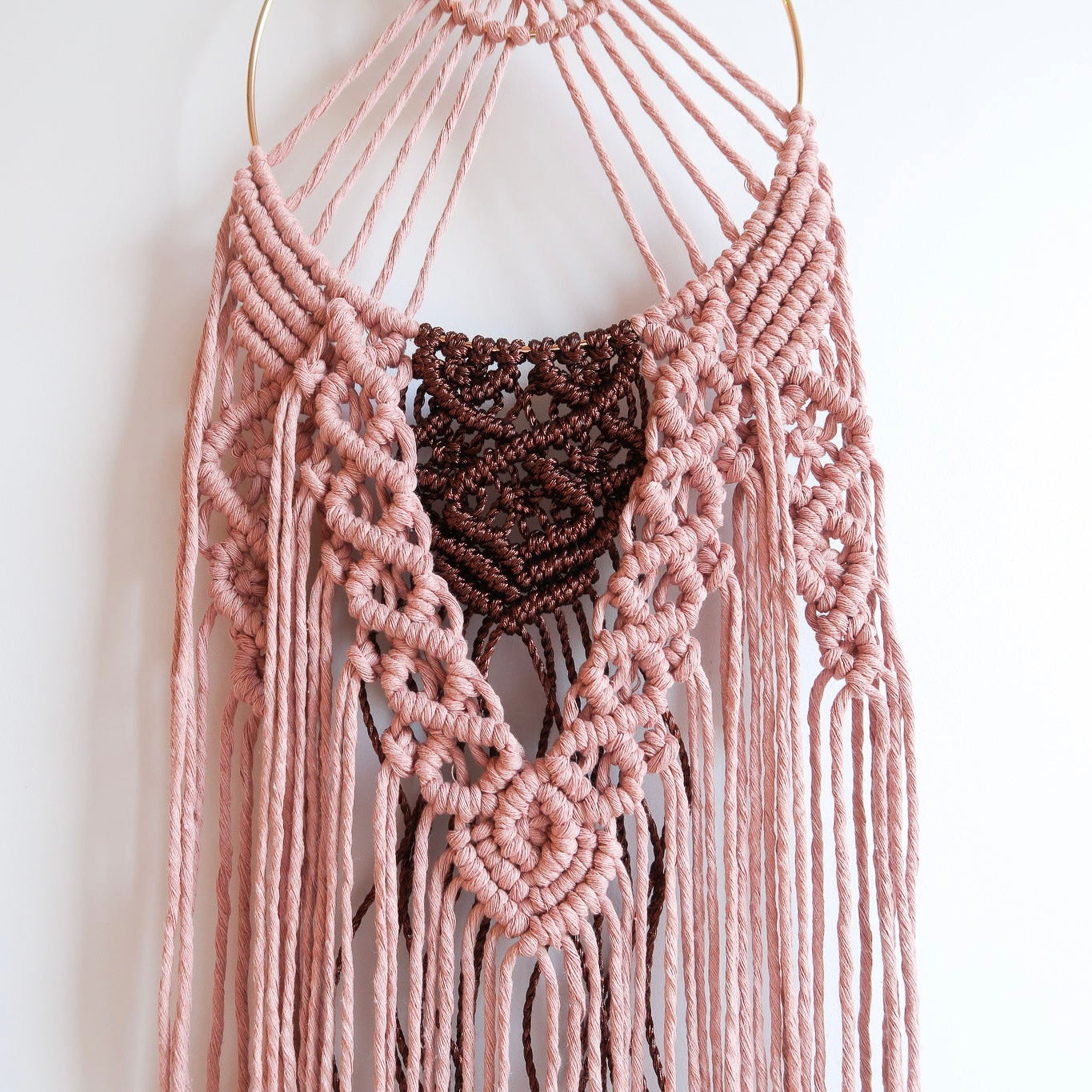 Macrame Wall Hanging | Hand Woven - Dream Catcher