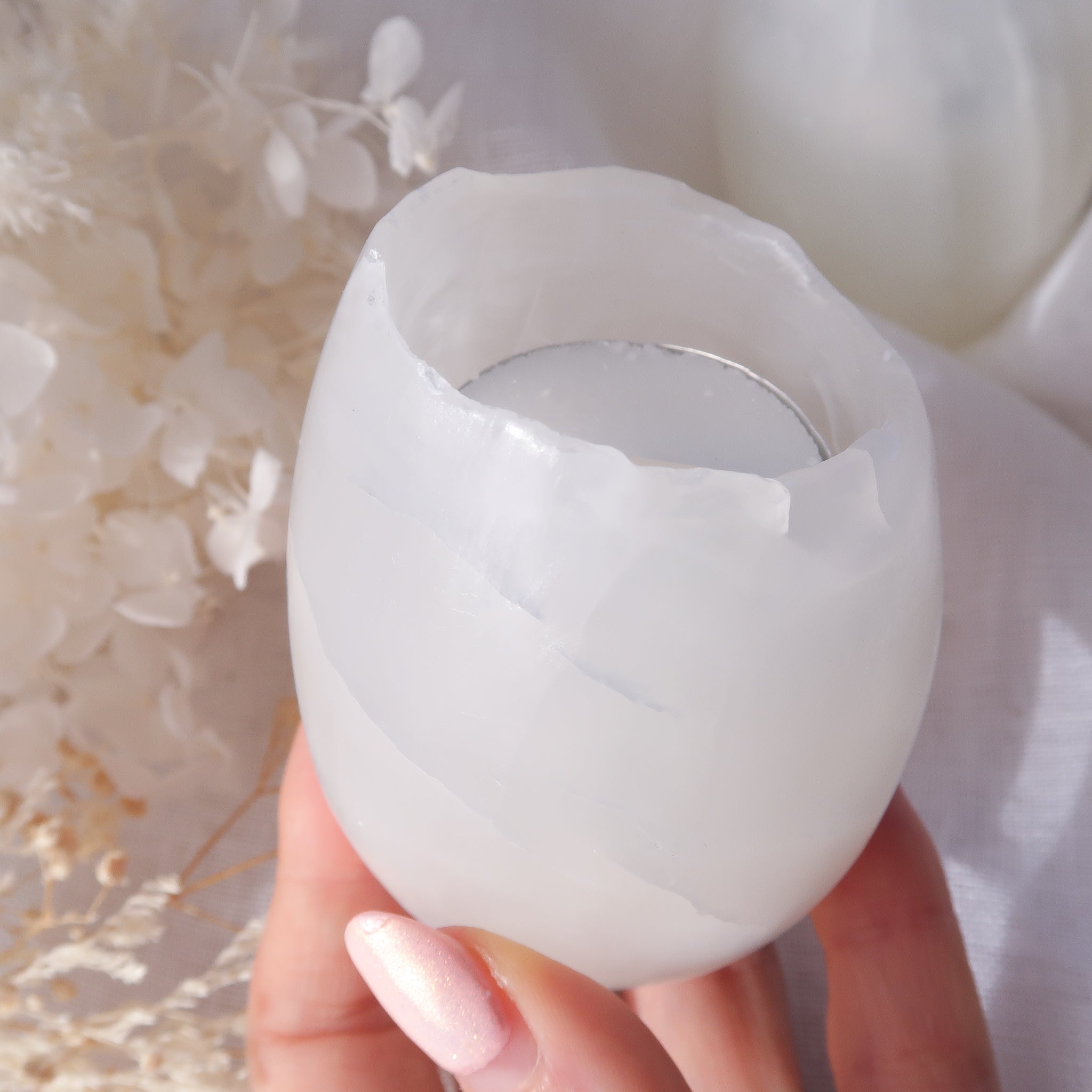 Onyx Tea Light Holder