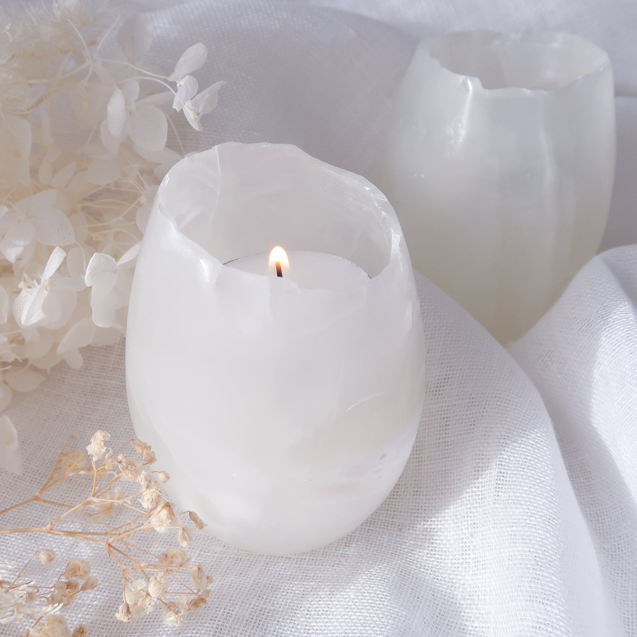 Onyx Tea Light Holder