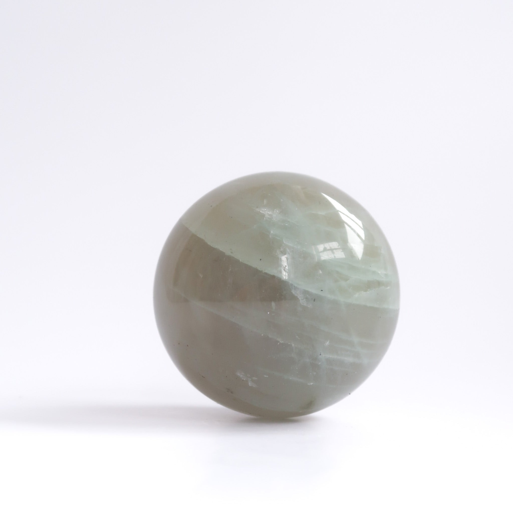 Green Moonstone Sphere