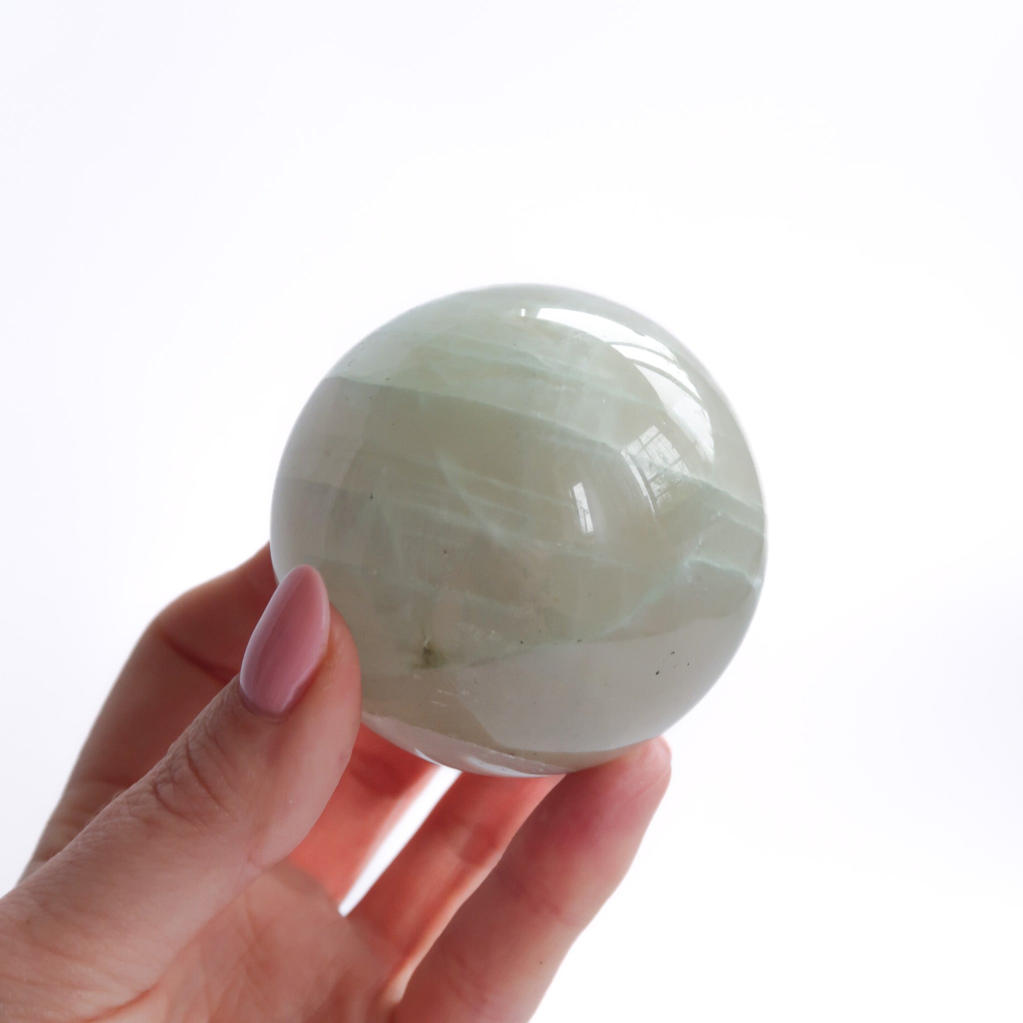Green Moonstone Sphere