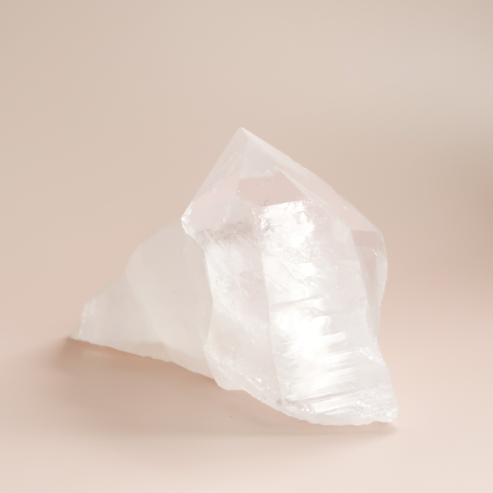 Extra Large Natural Raw White Clear Quartz Crystal Cluster Point