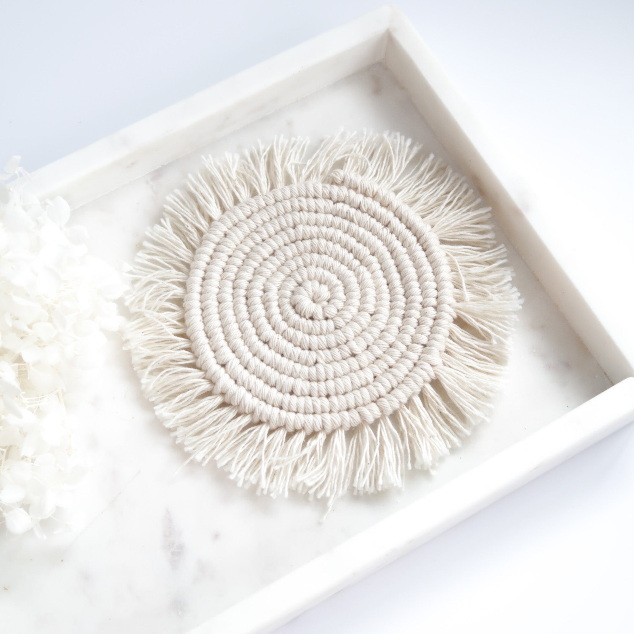 Macrame Coaster