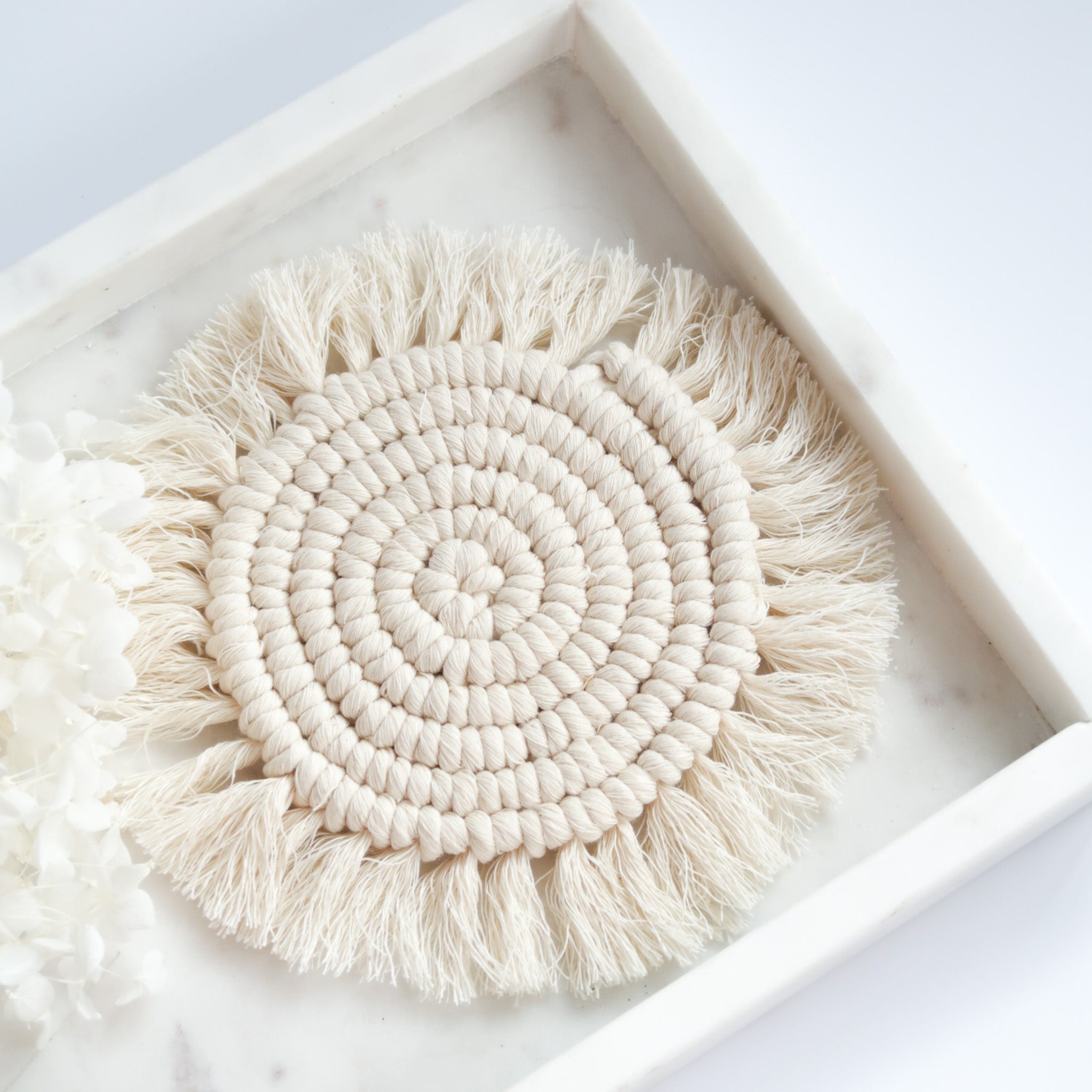 Macrame Coaster