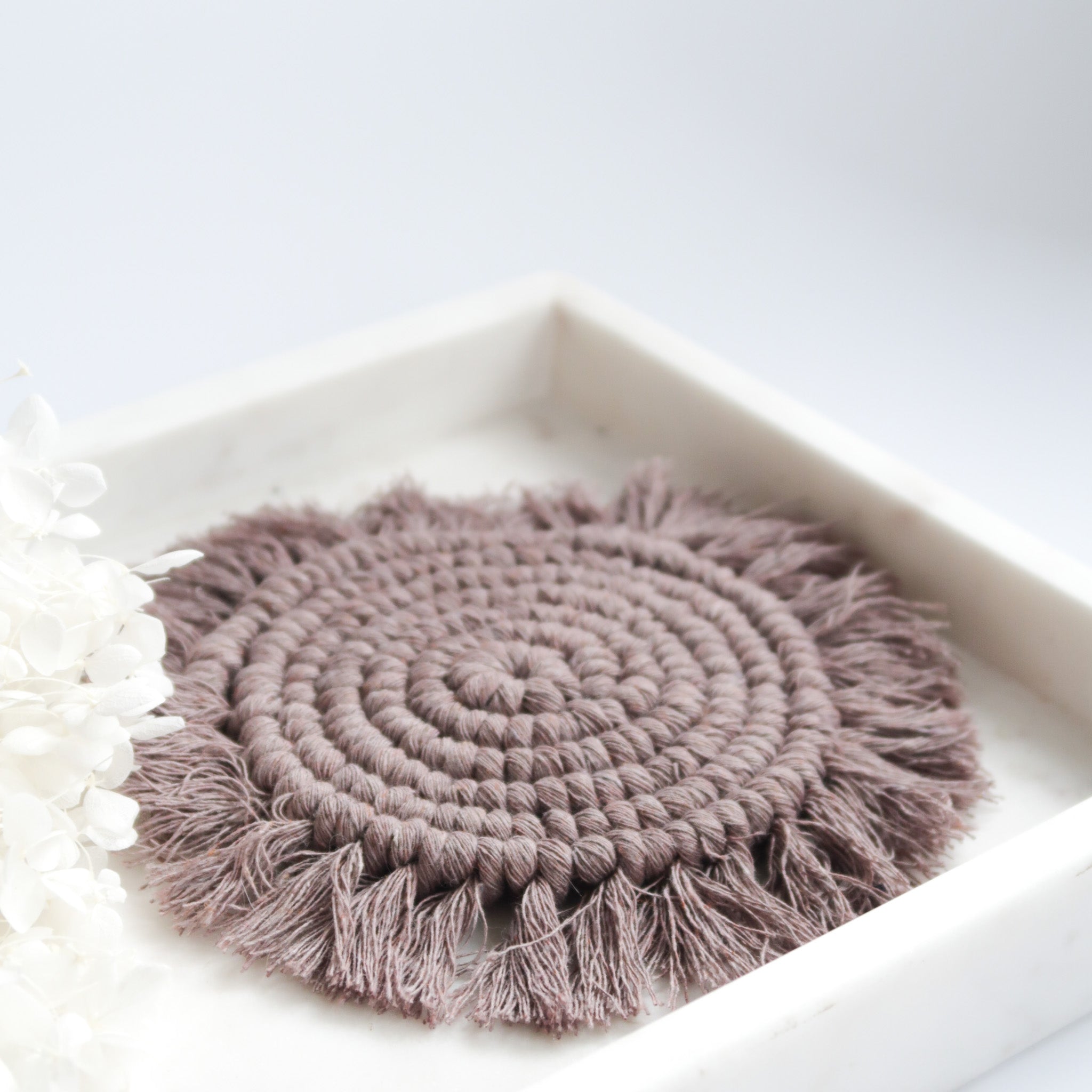 Macrame Coaster