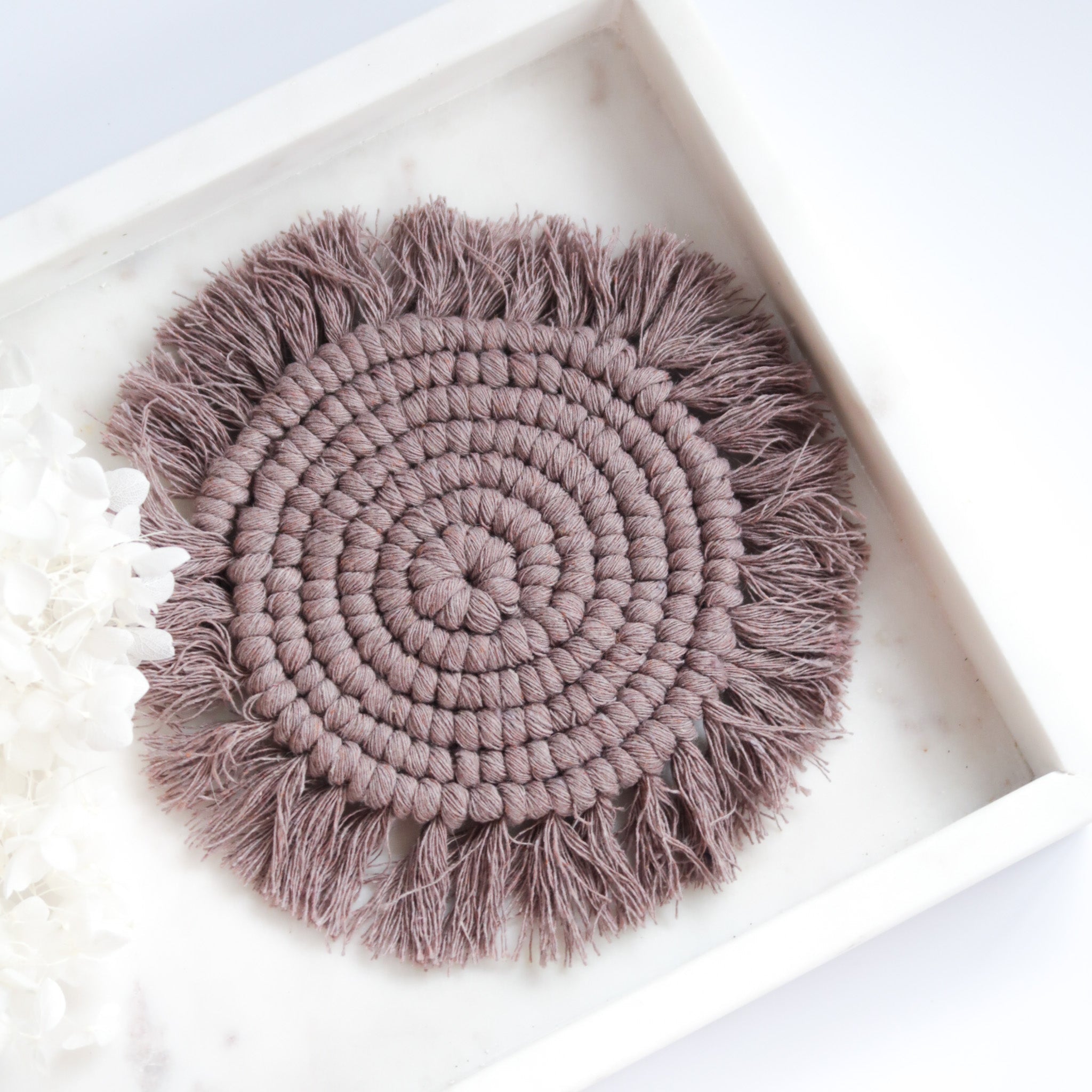 Macrame Coaster