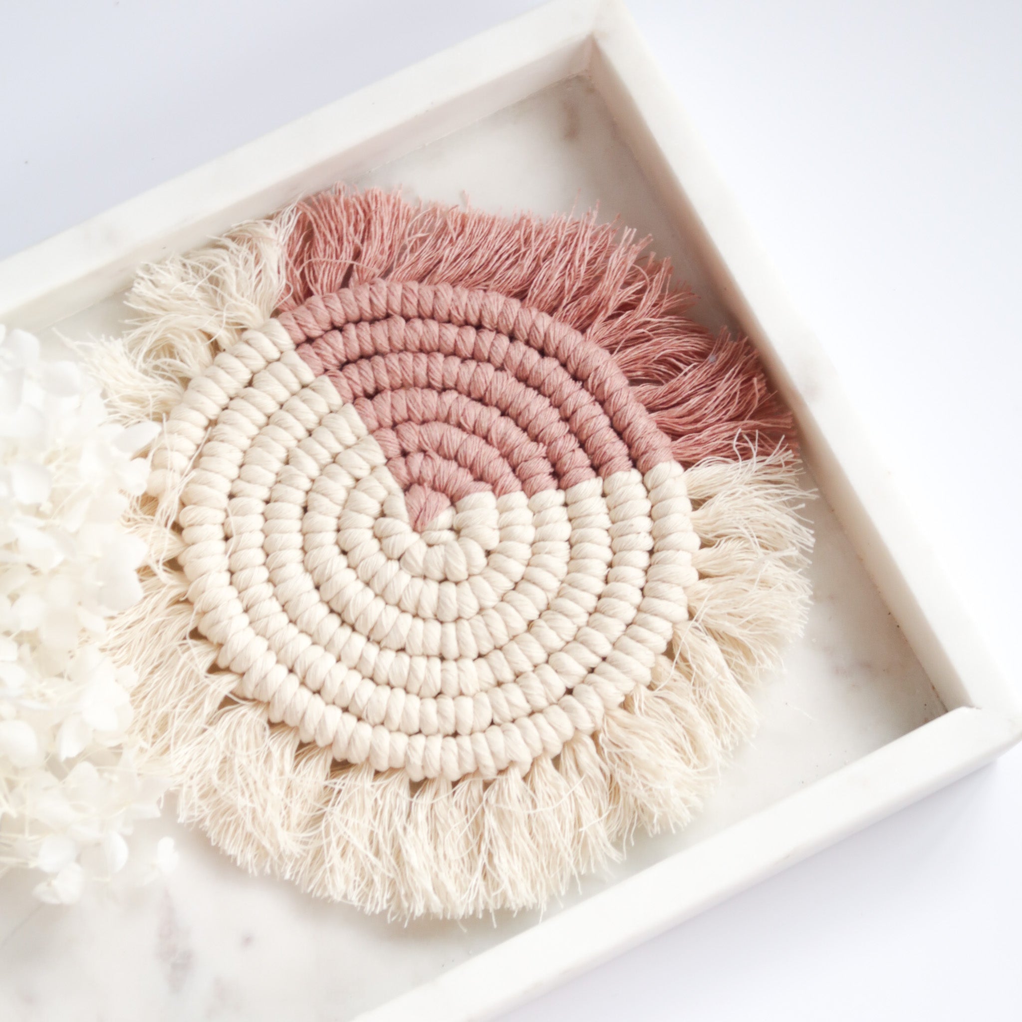 Macrame Coaster