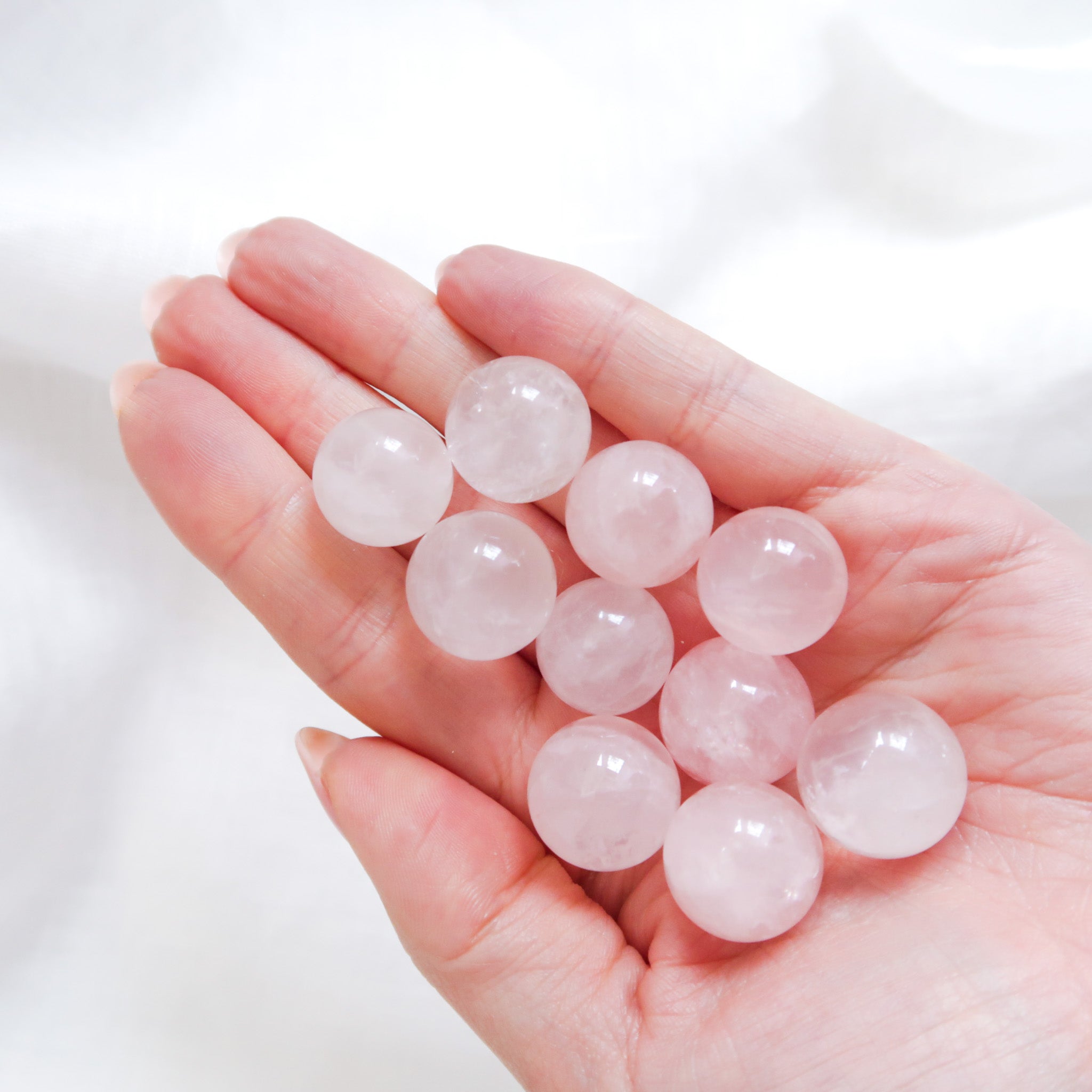 Rose Quartz Sphere | Mini