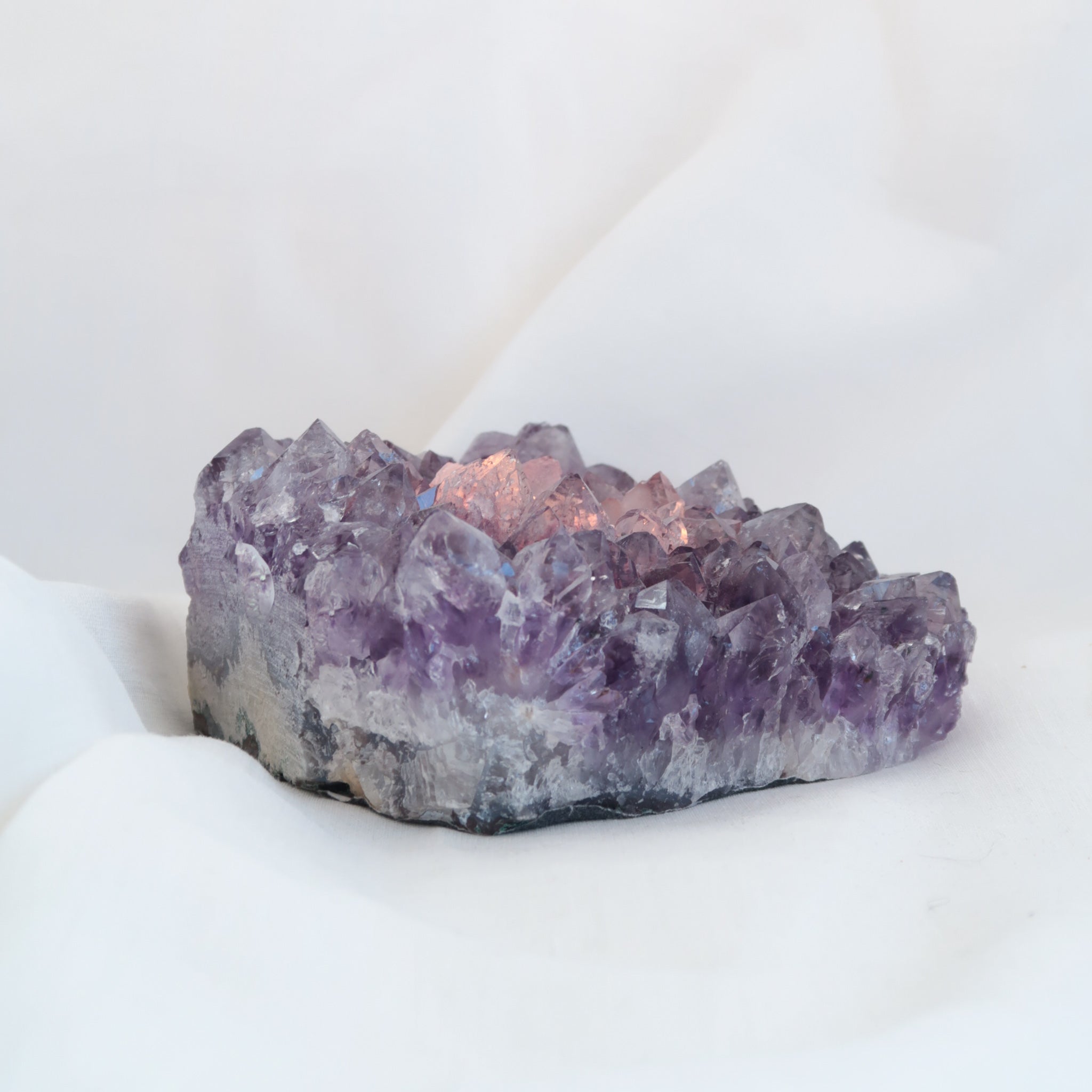 Amethyst Tea Light Candle Holder