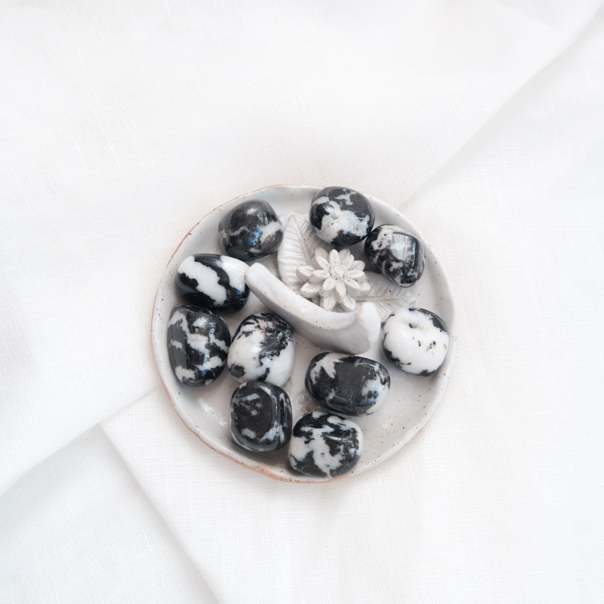 Zebra Jasper Tumble