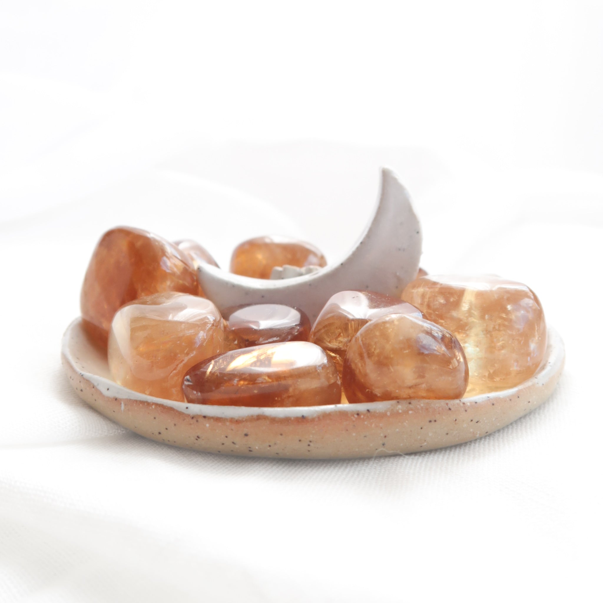 Honey Calcite Tumble