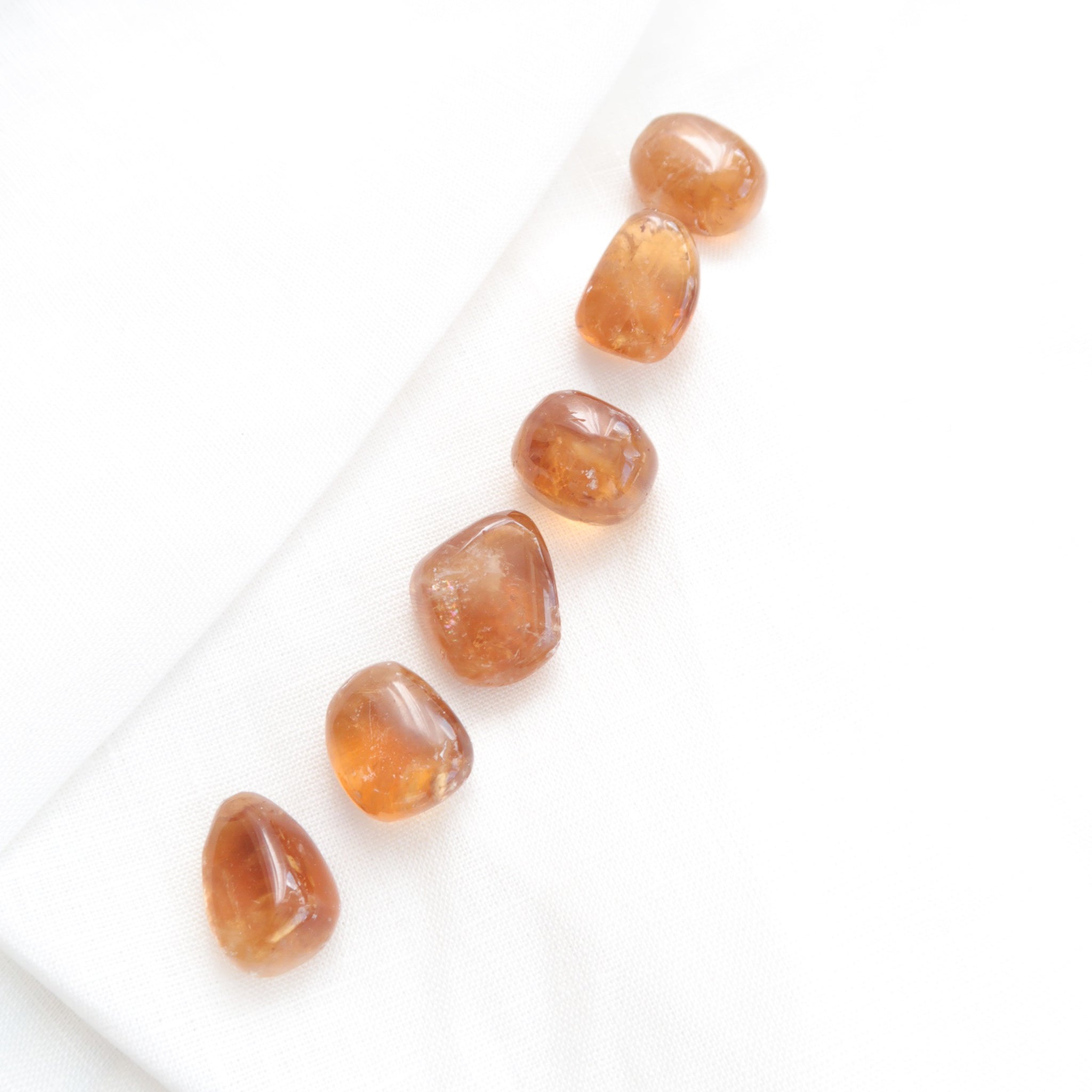 Honey Calcite Tumble