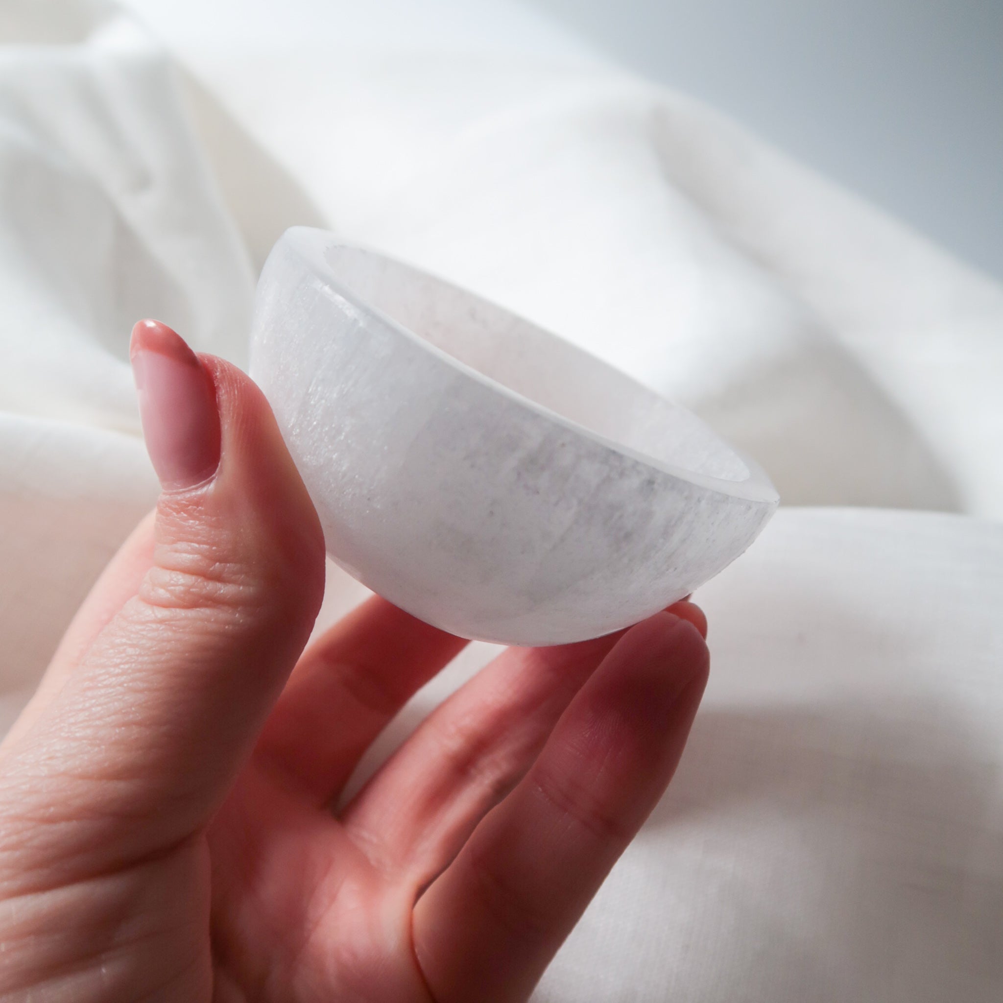 Selenite Bowl