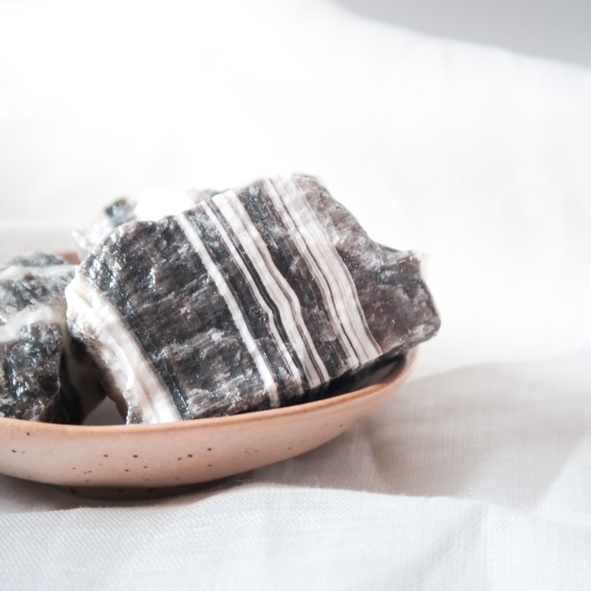 Zebra Calcite | Rough