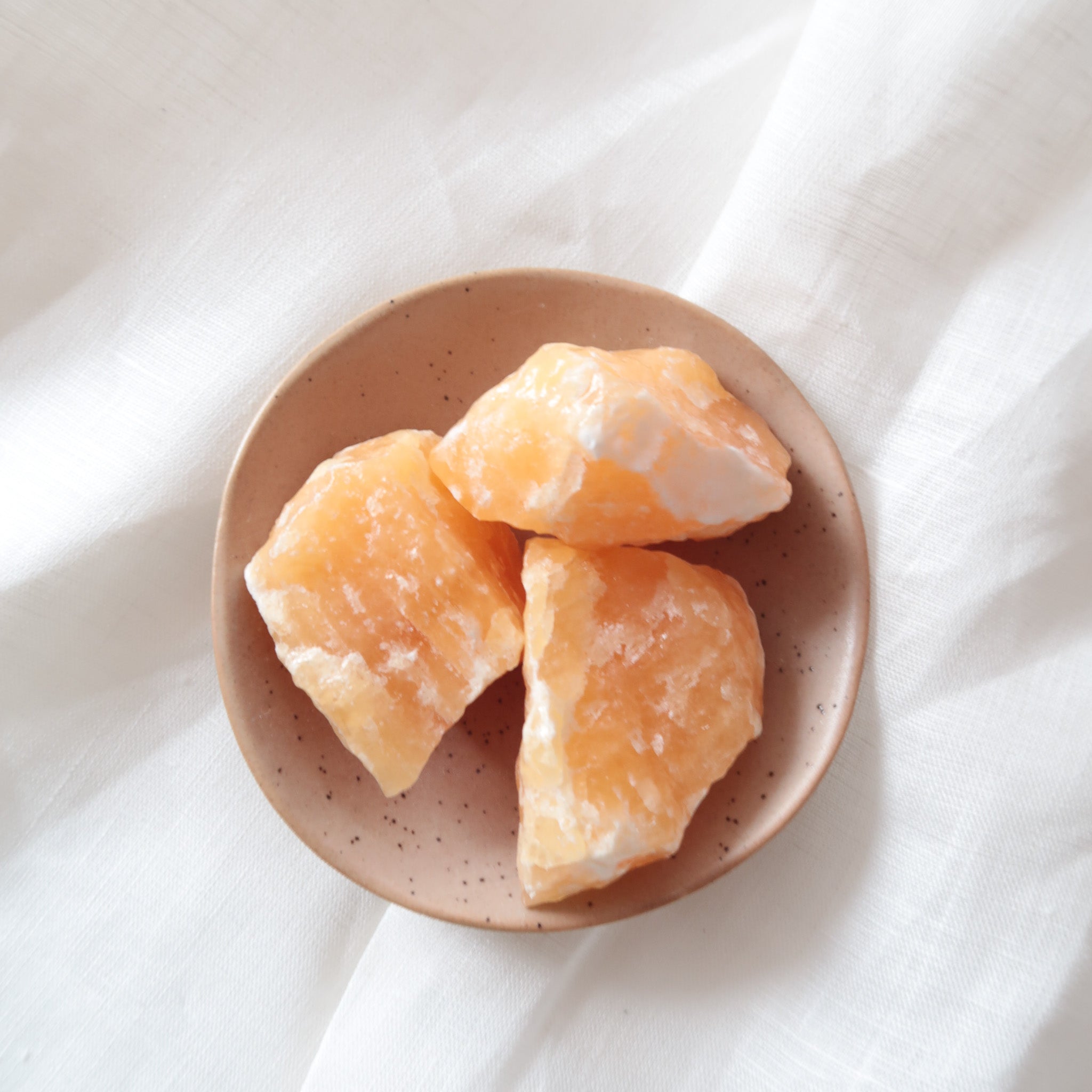 Orange Calcite | Rough