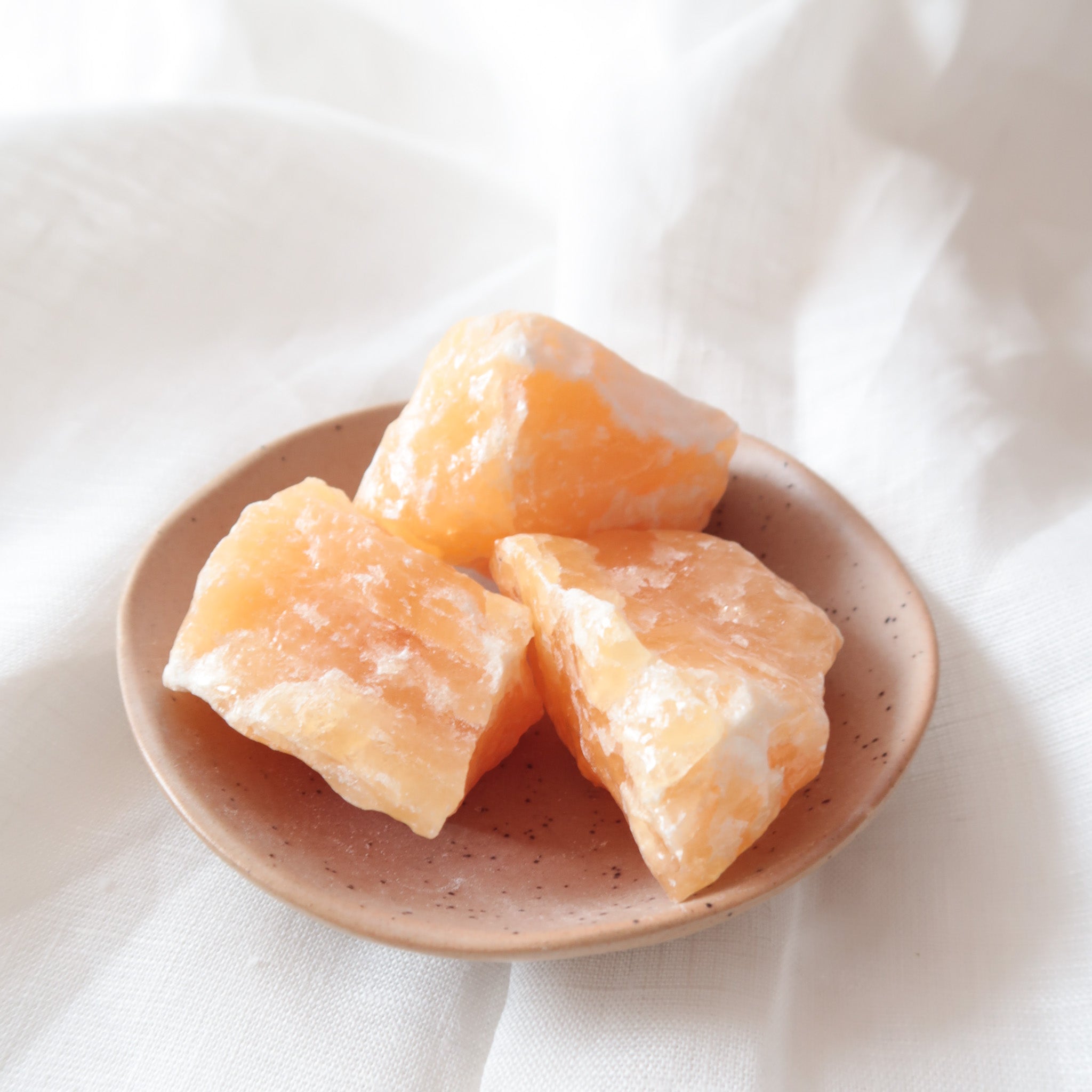 Orange Calcite | Rough