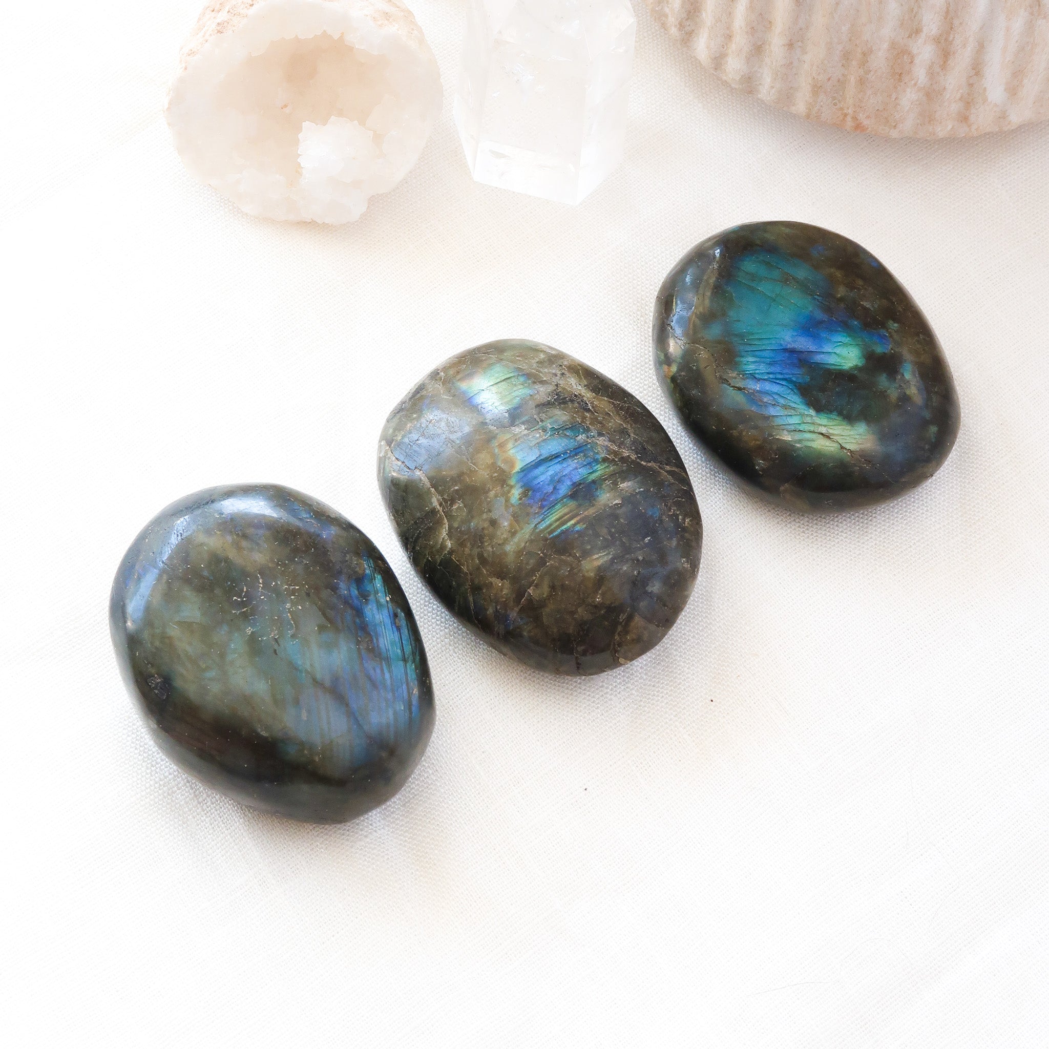 Labradorite Palm Stone