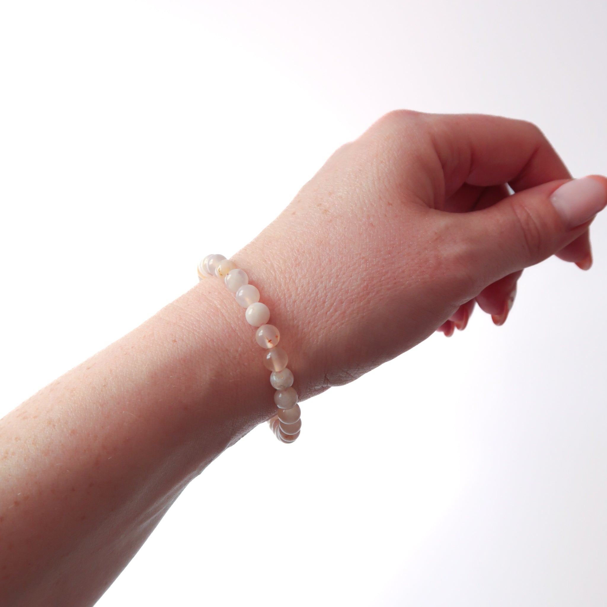 Flower Agate Bracelet