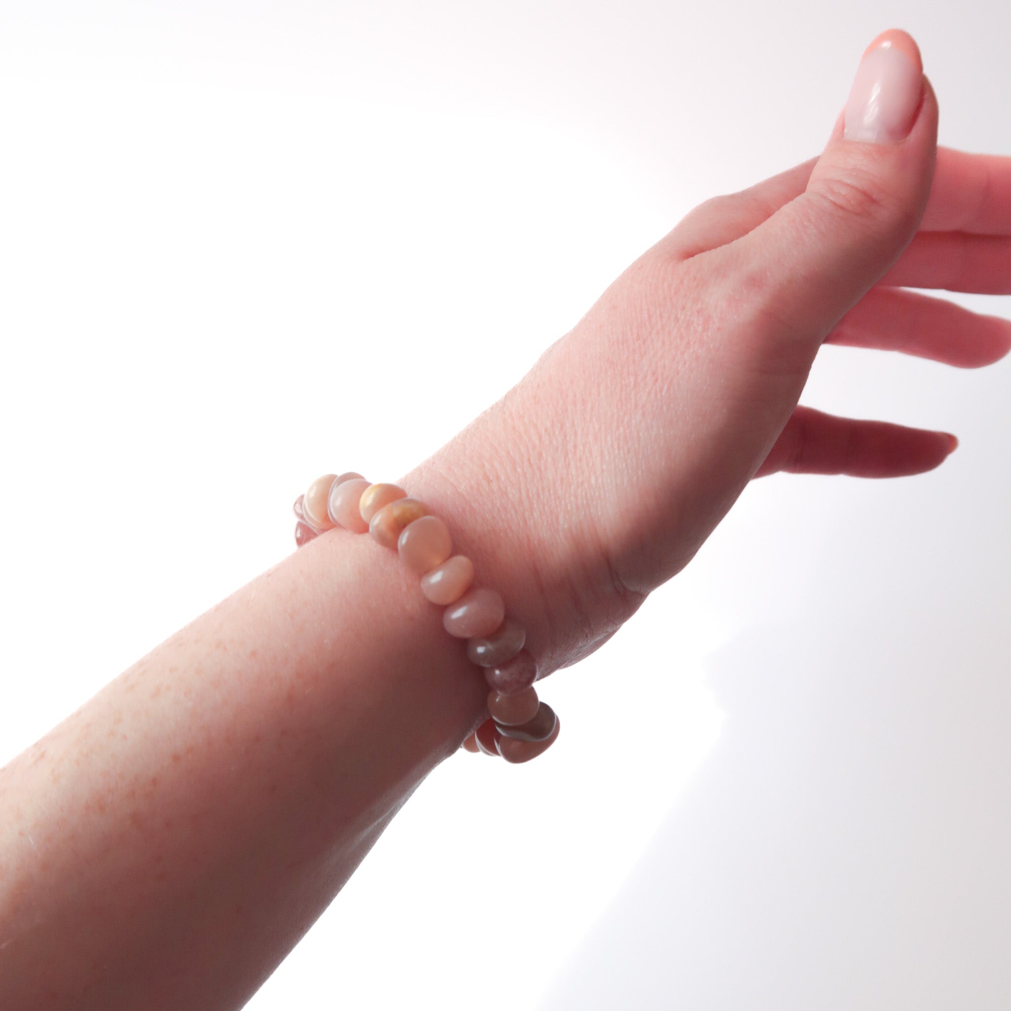 Pink Moonstone Bracelet