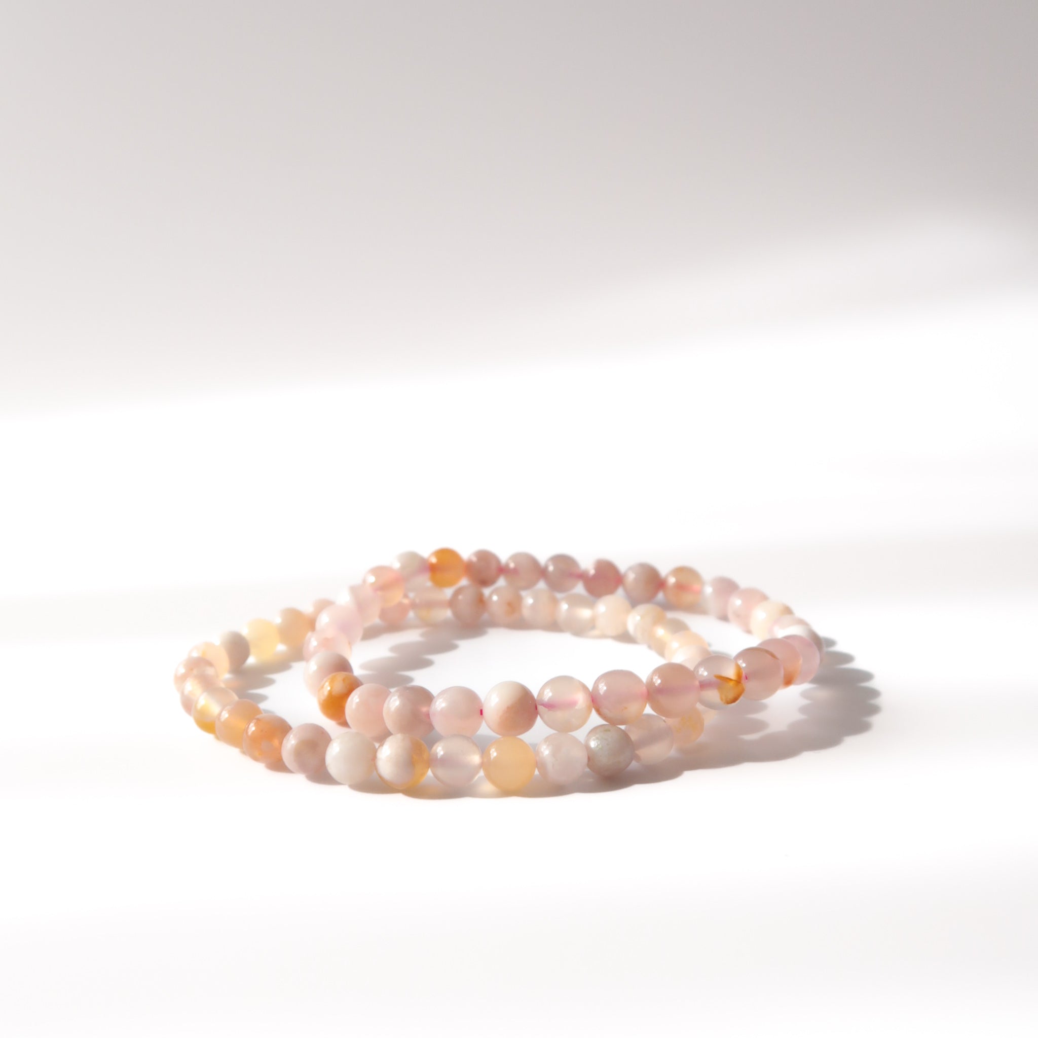 Flower Agate Bracelet