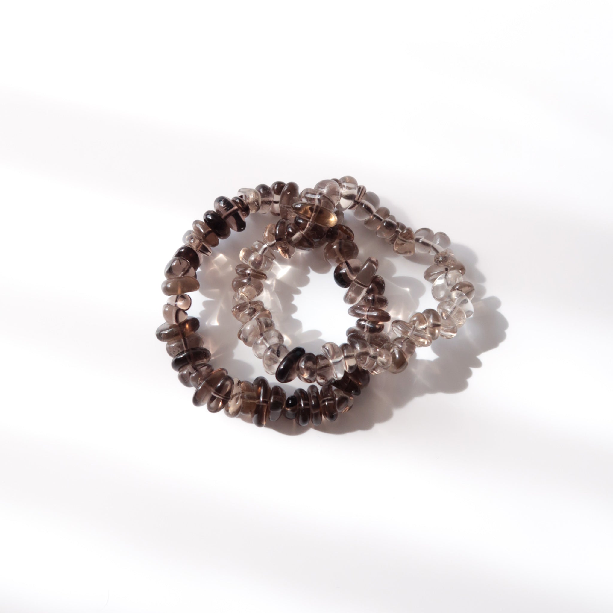 Smoky Quartz Chip Bracelet