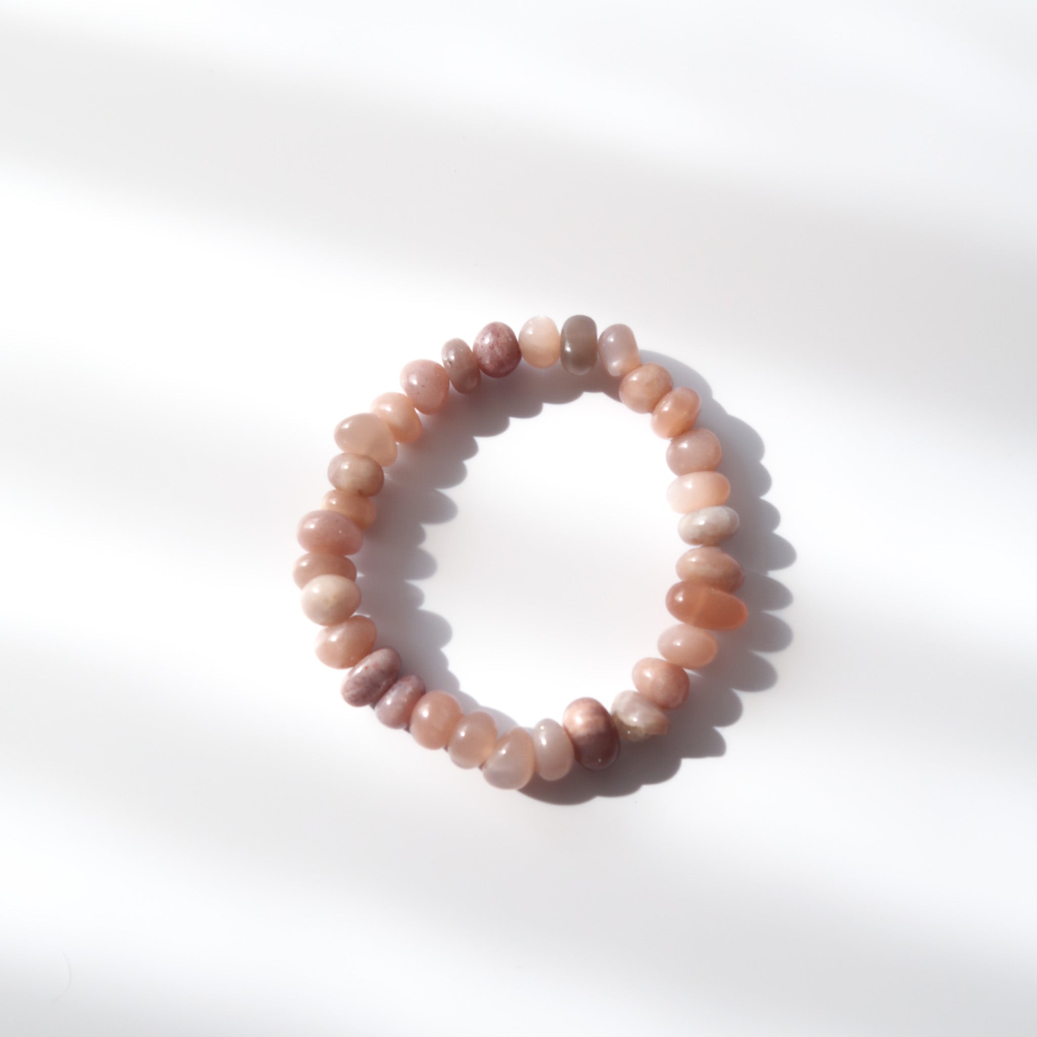 Pink Moonstone Bracelet