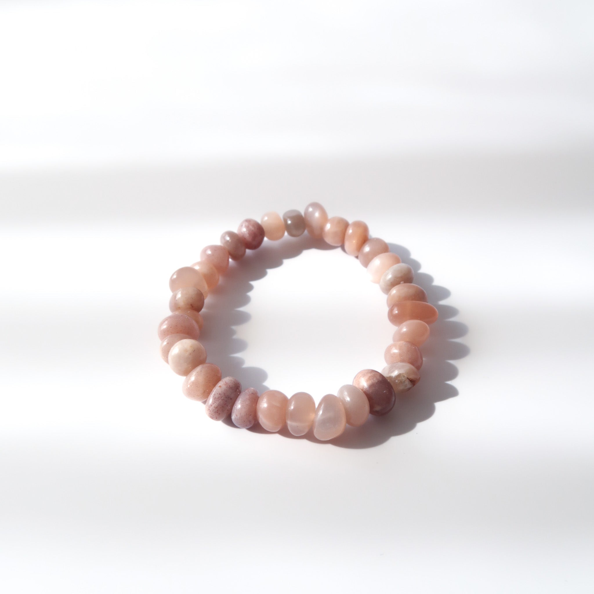 Pink Moonstone Bracelet