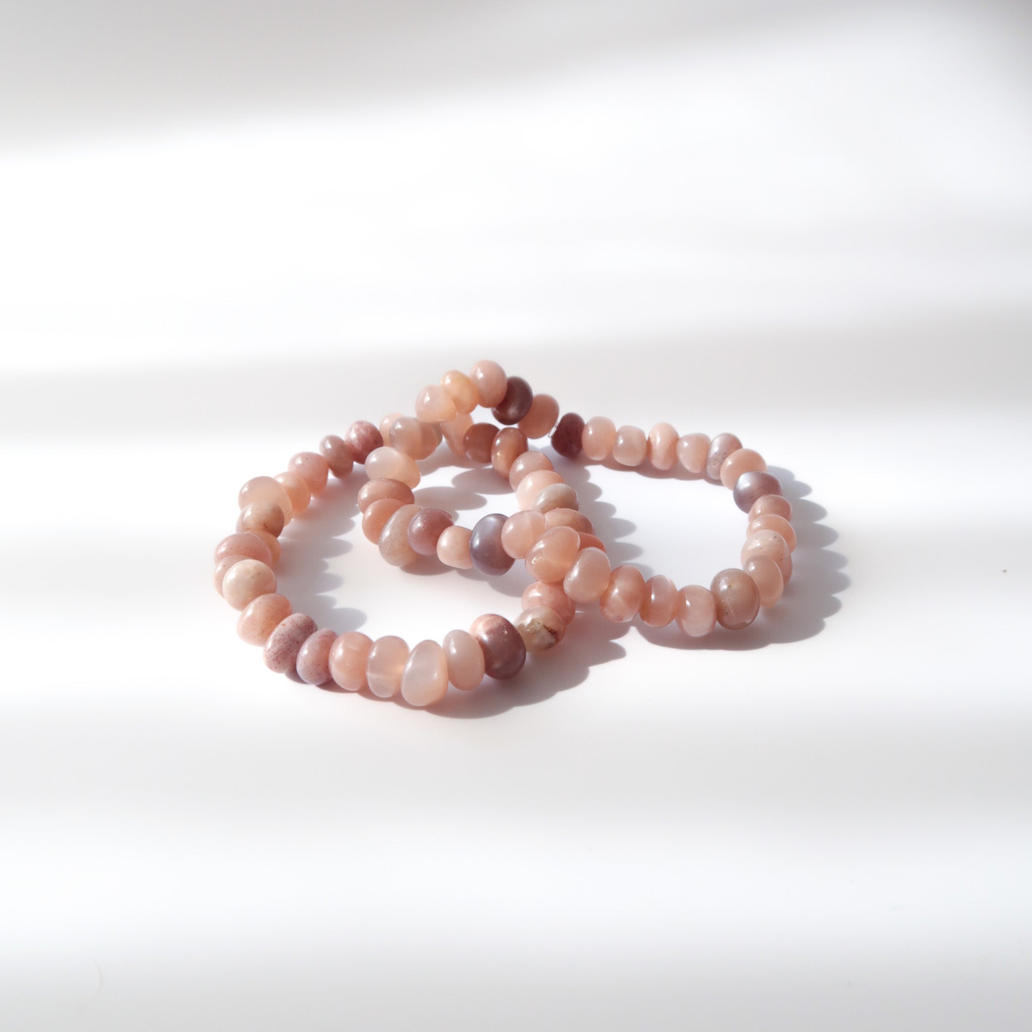 Pink Moonstone Bracelet
