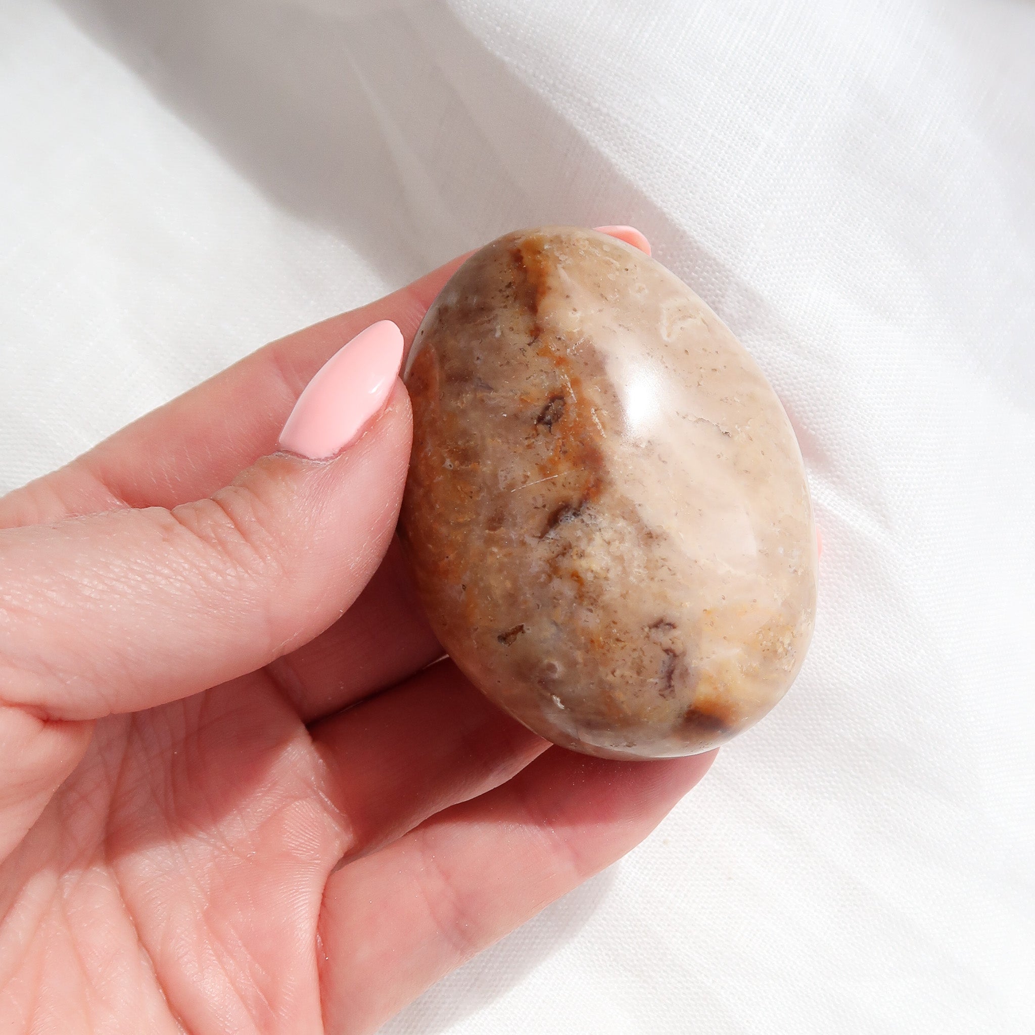 Chocolate Opal Palm Stone